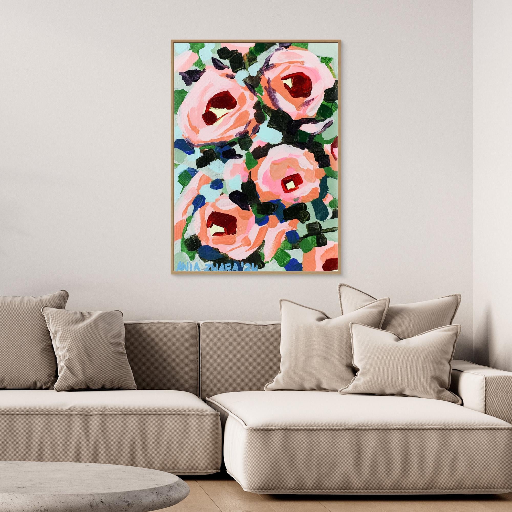 Canvas Print: "Spring roses"