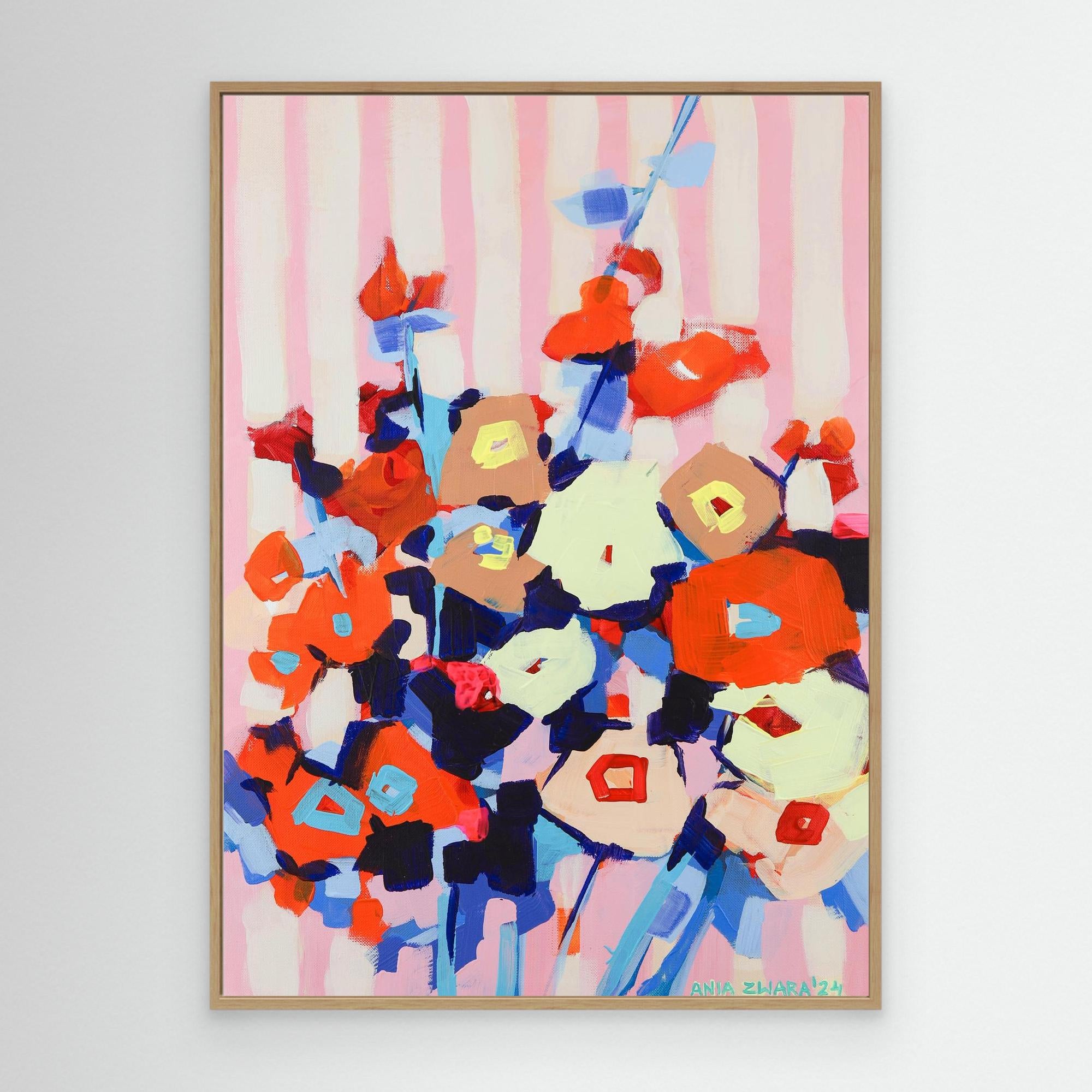 Canvas Print: "Raspberry fluff"