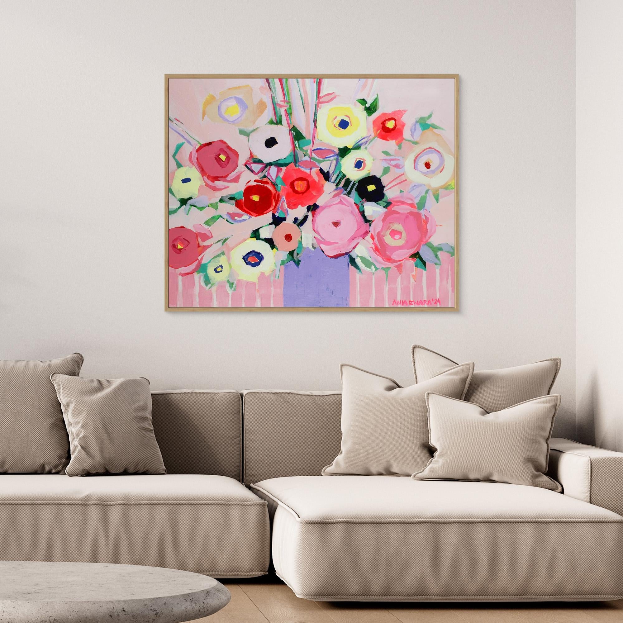 Canvas Print: "Pink Marshmallows"