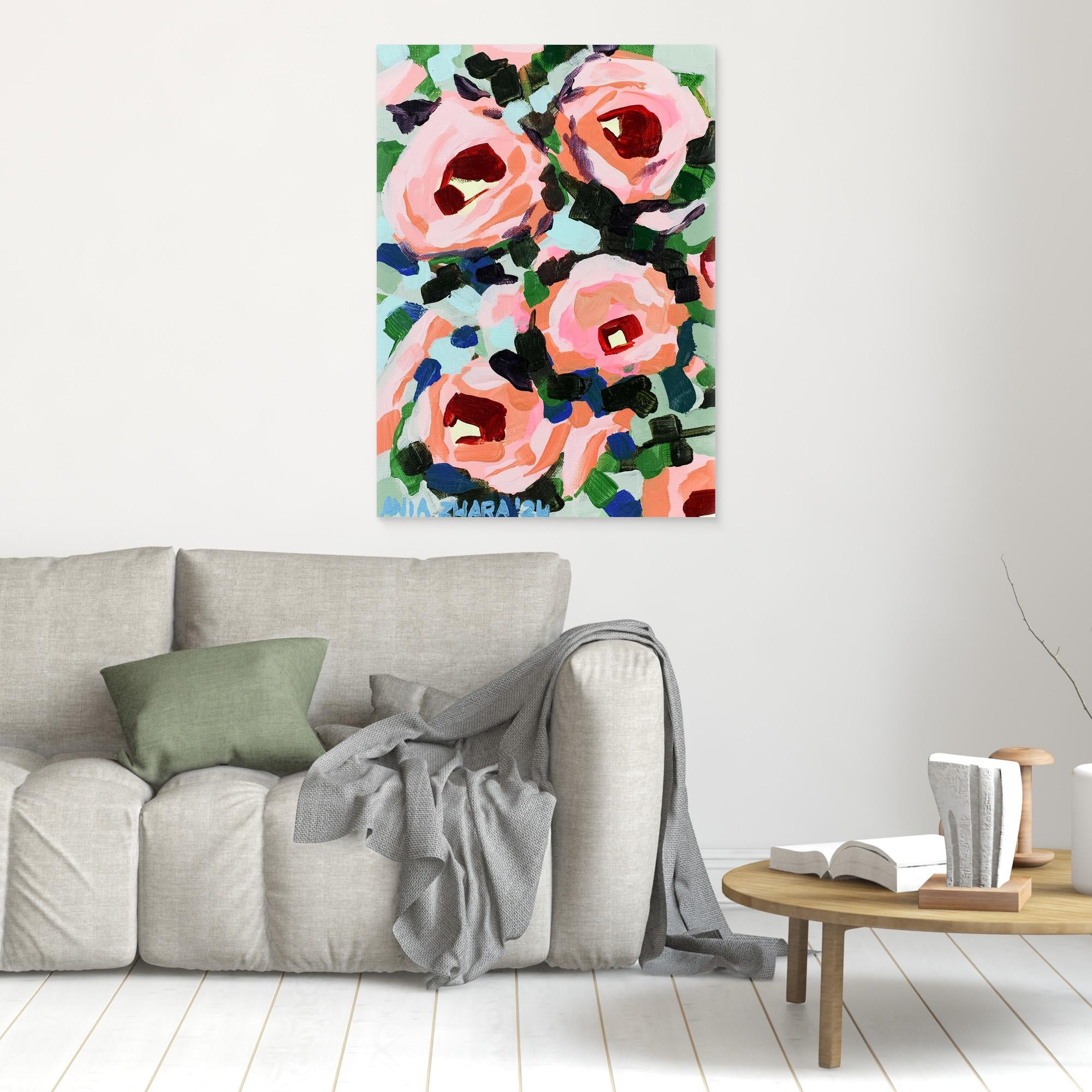 Canvas Print: "Spring roses"