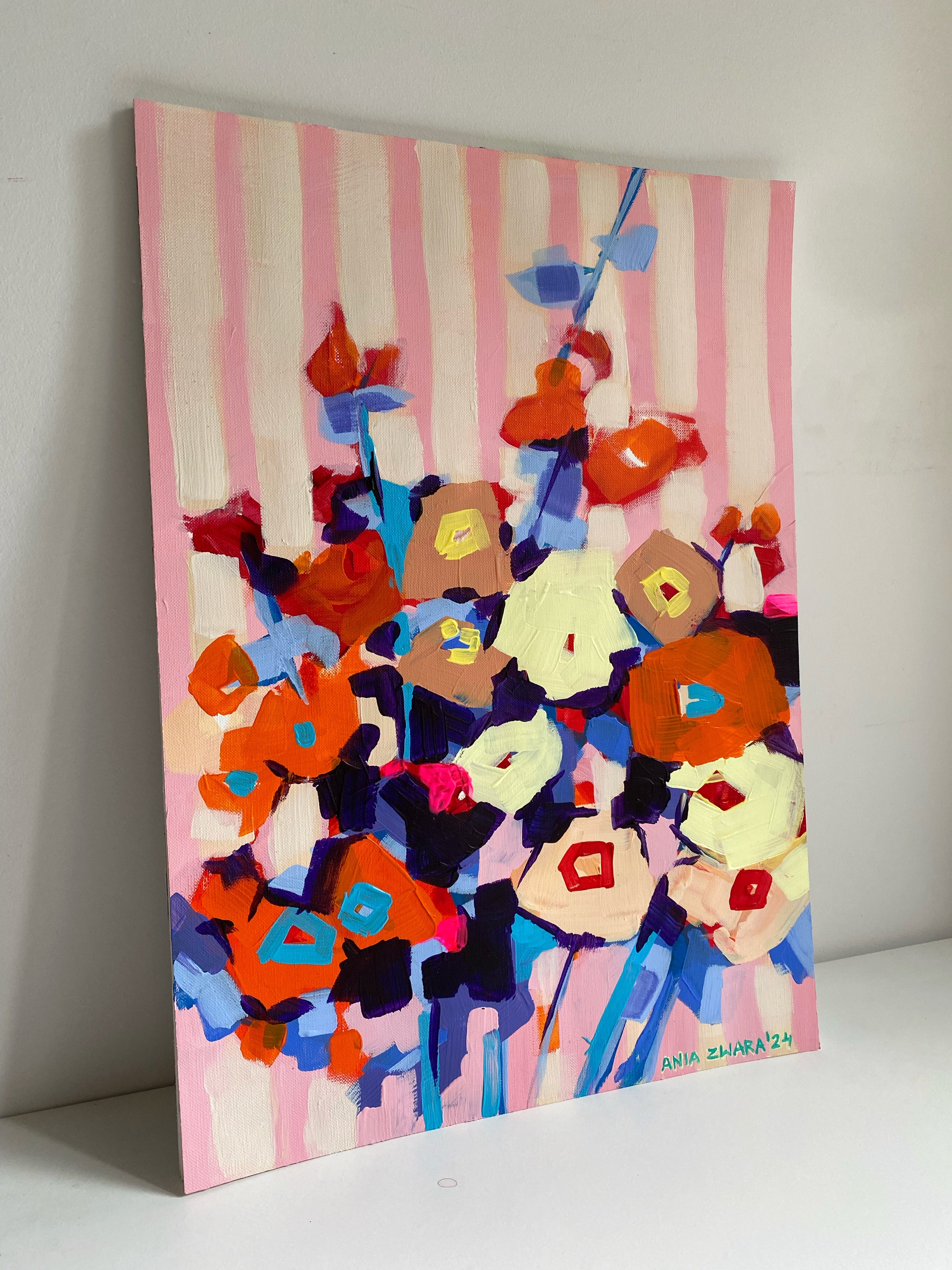 Raspberry fluff, 29,7x42 cm