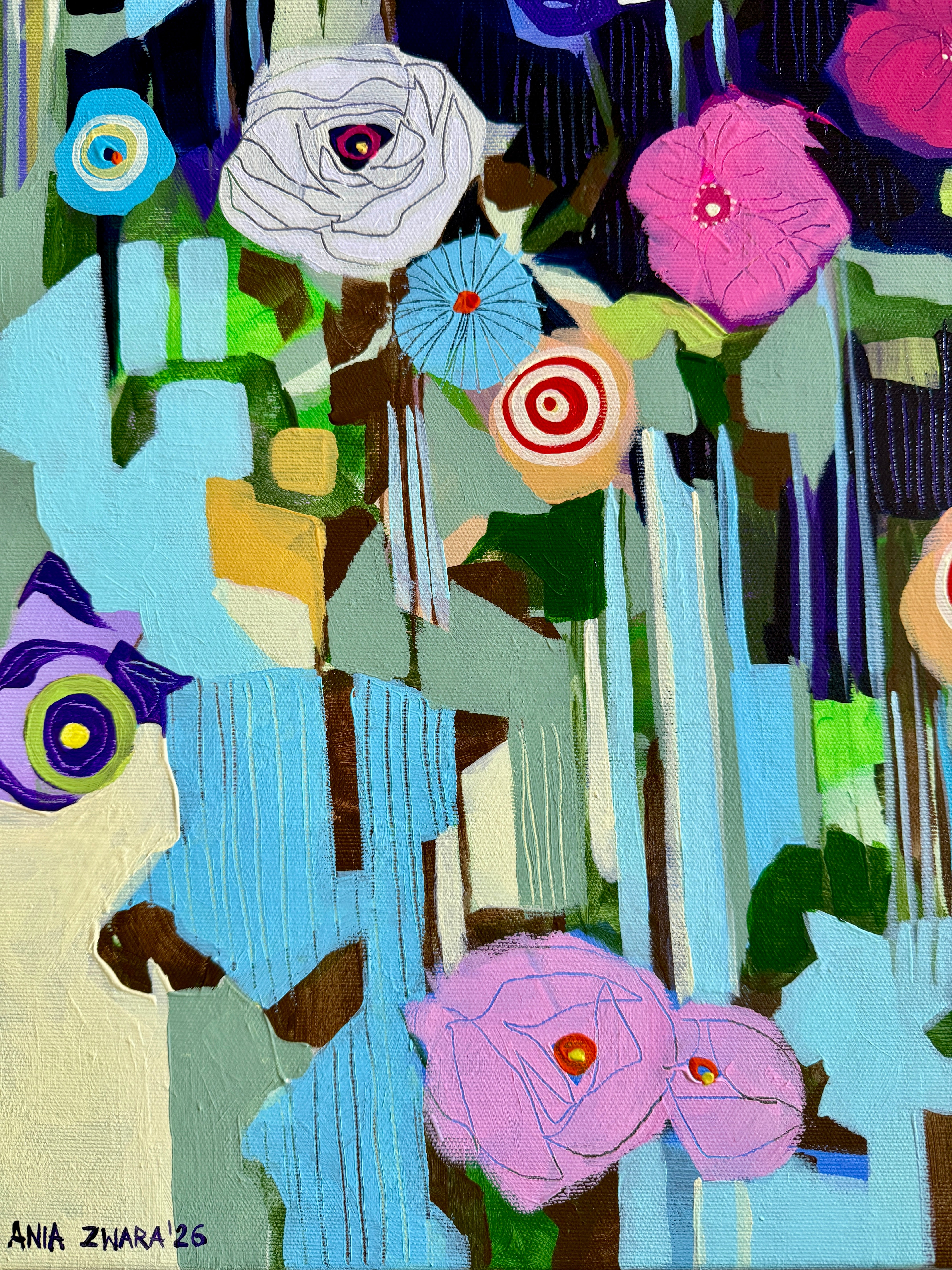Blooming era, 70x100 cm