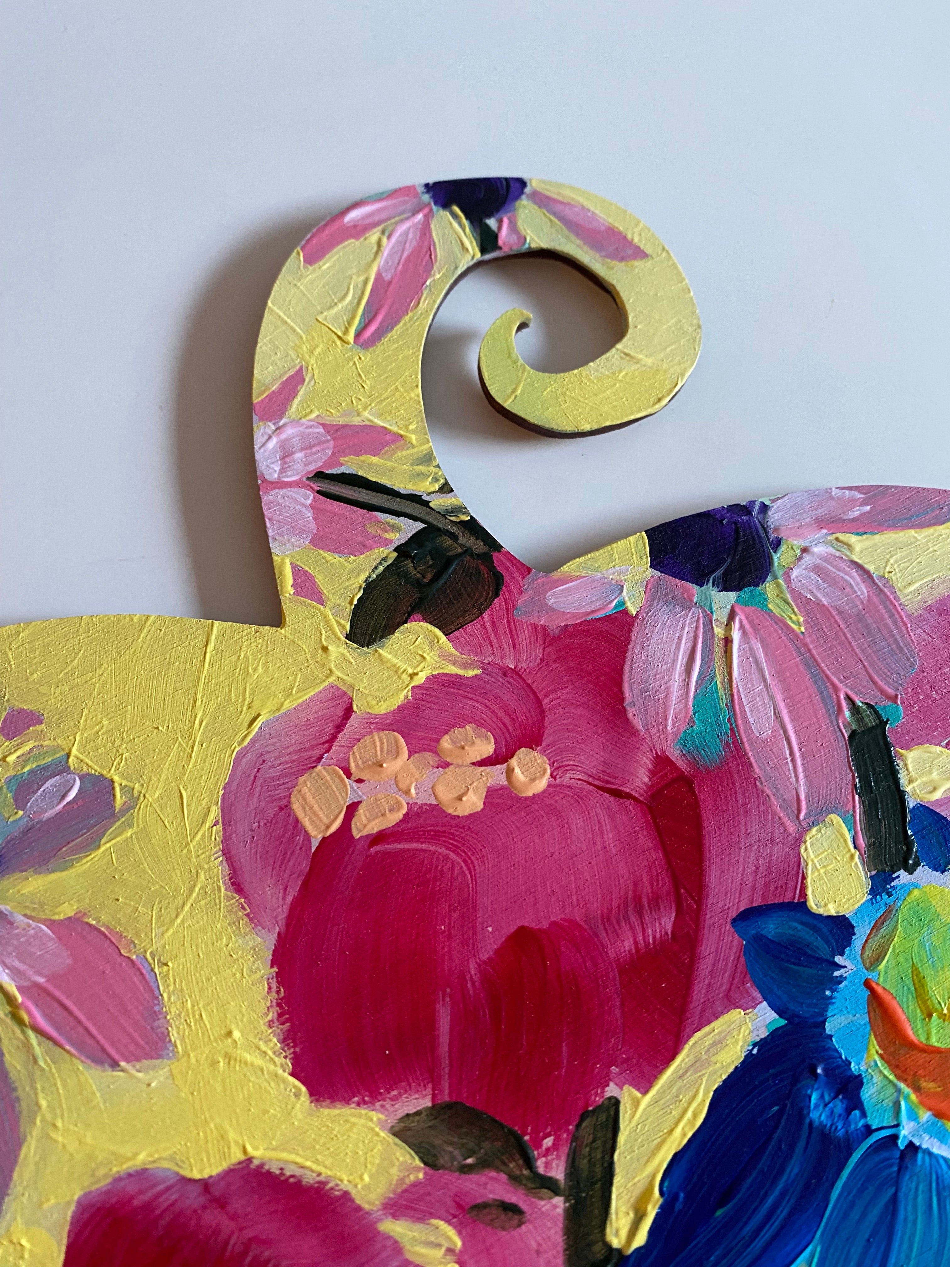 Pink Peonies Pumpkin