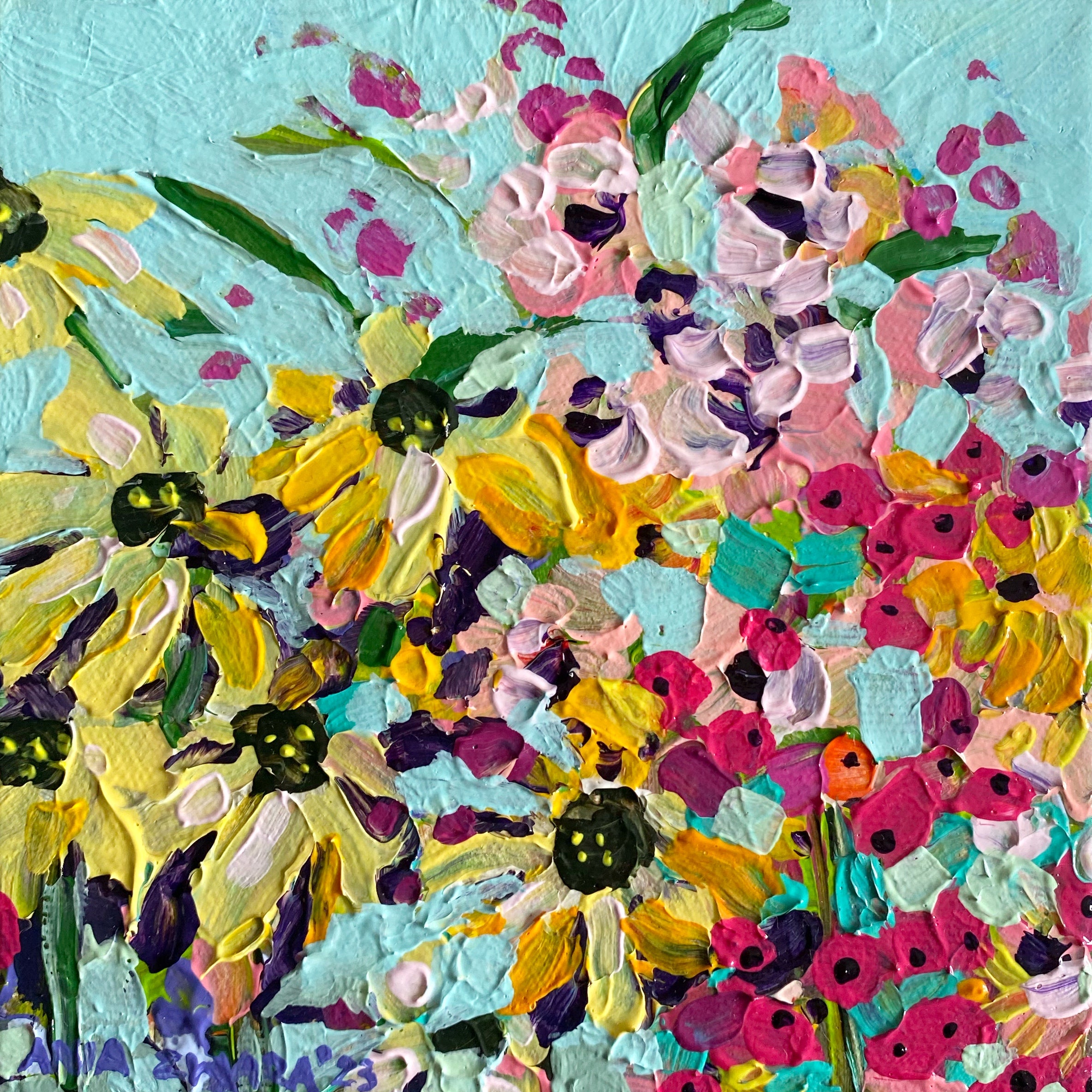 Late summer, 15x15 cm