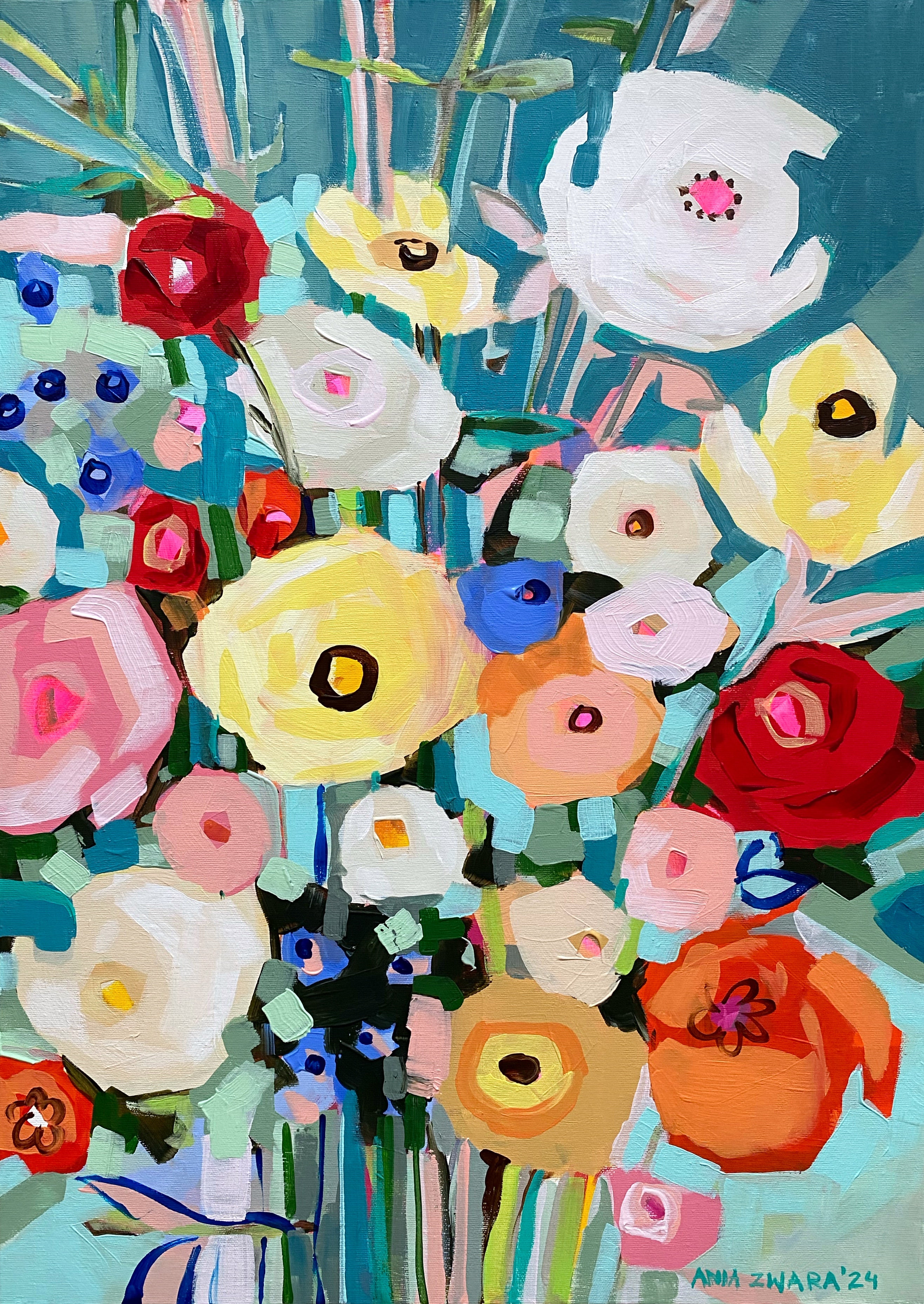 Take a deep breath, 70x50 cm