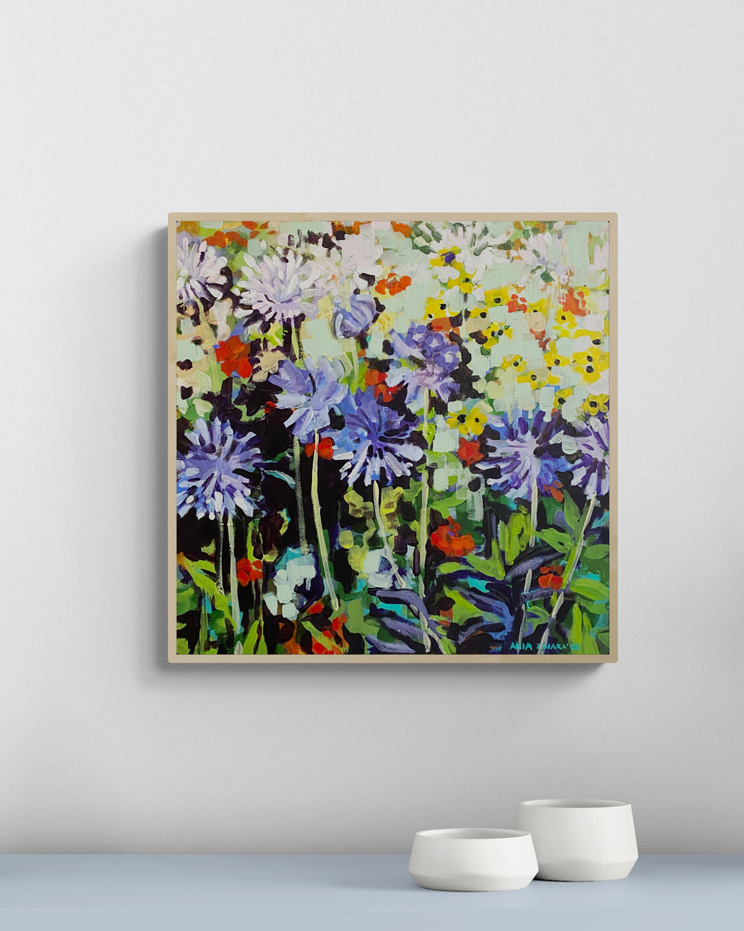 Greek garden, 50x50 cm