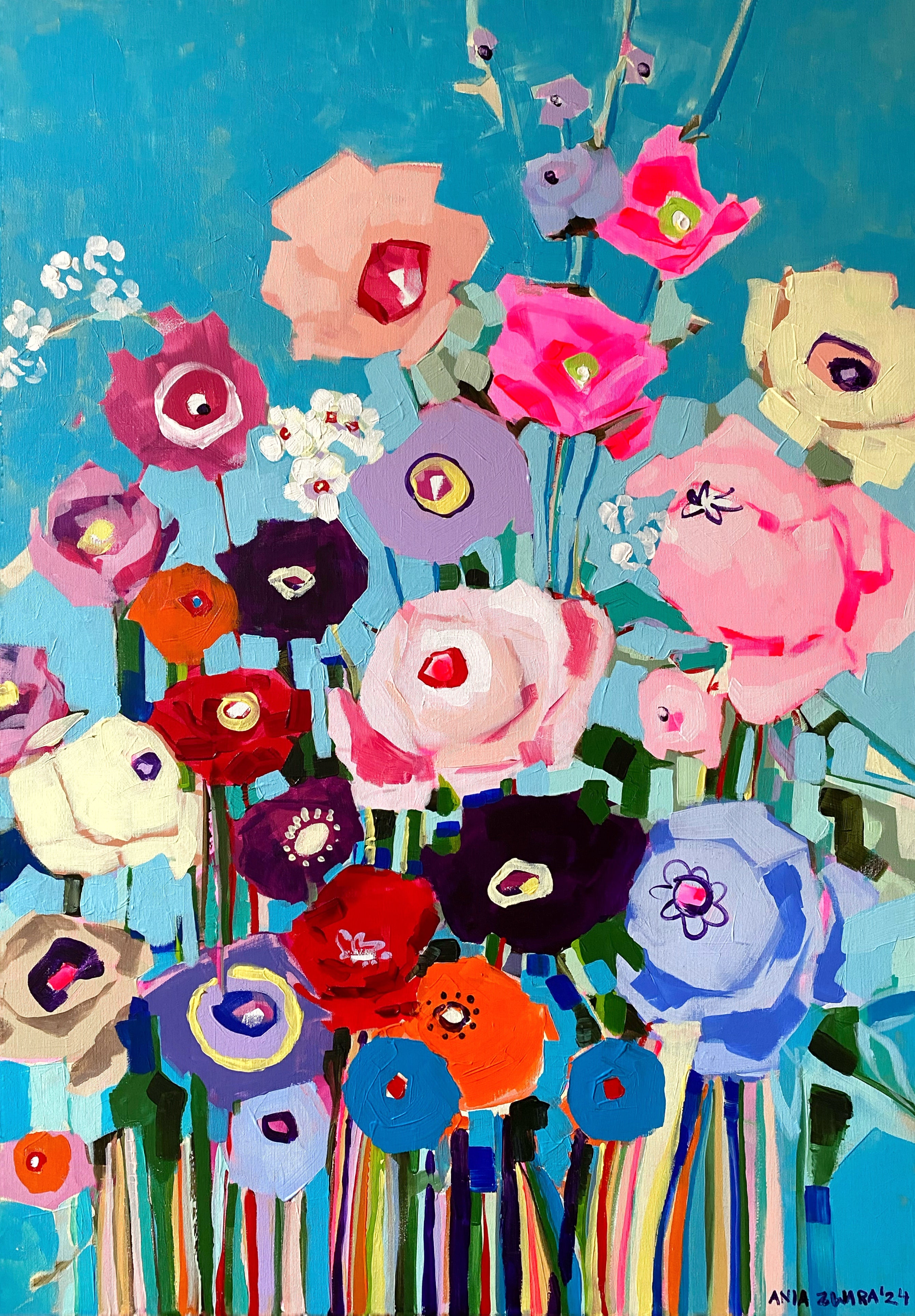 Grateful, thankful, 70x100 cm