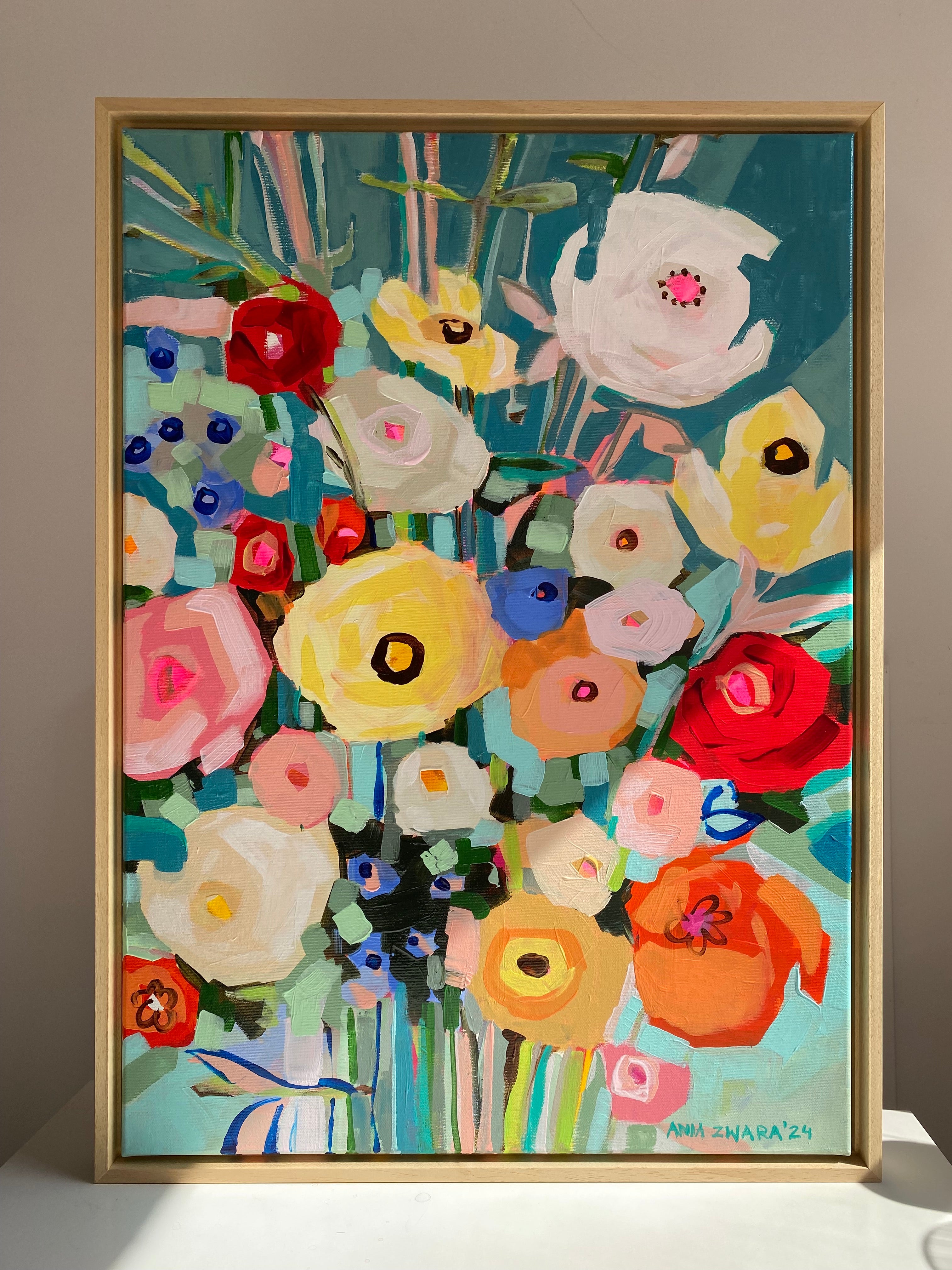 Take a deep breath, 70x50 cm