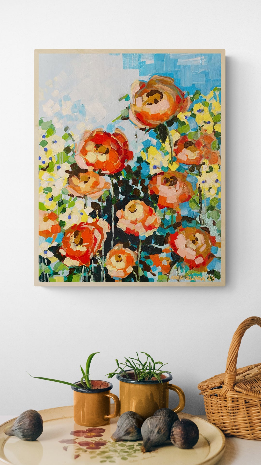 Smells like summer, 50x40 cm