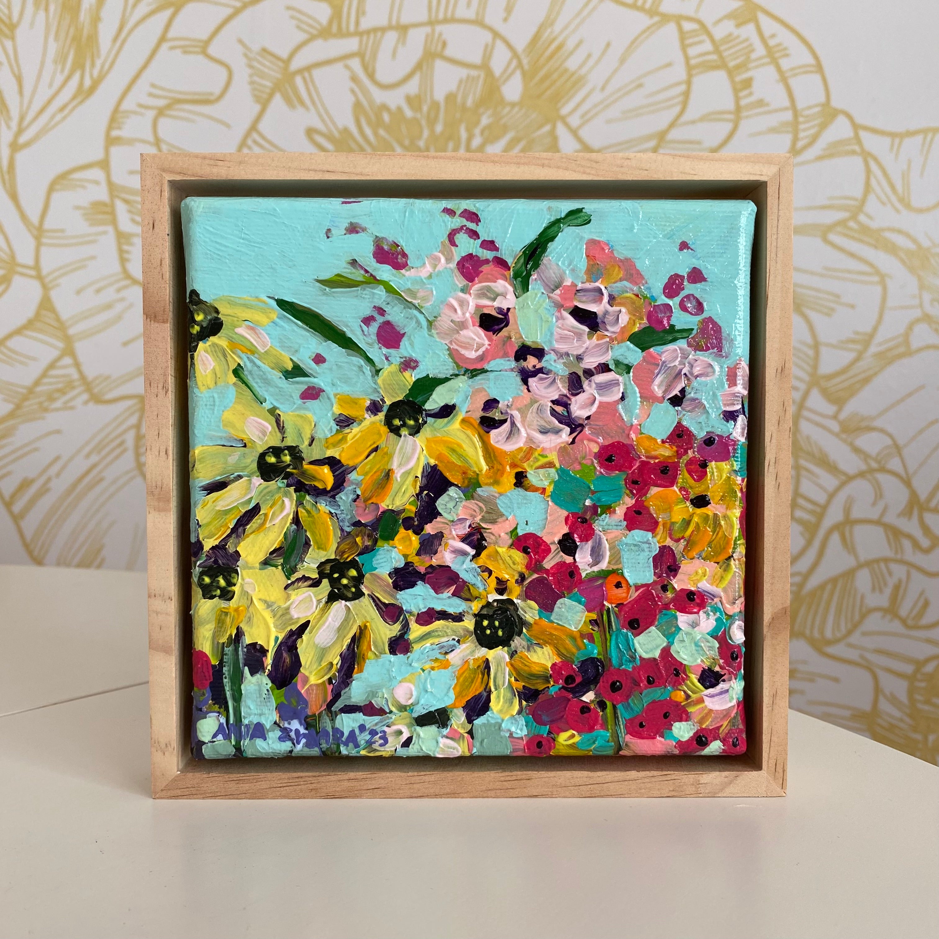 Late summer, 15x15 cm