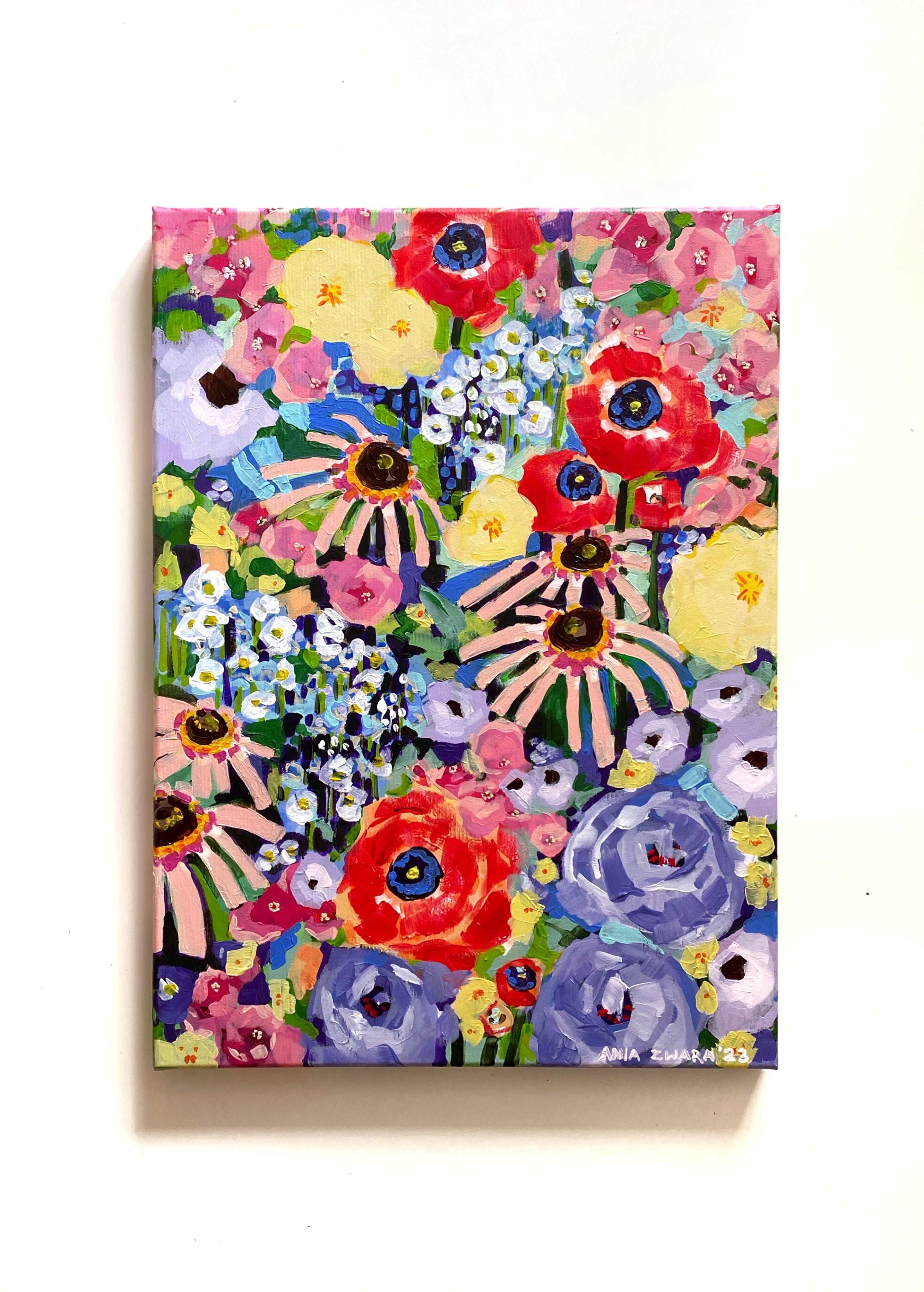 Make it pop with poppies, 50x70 cm