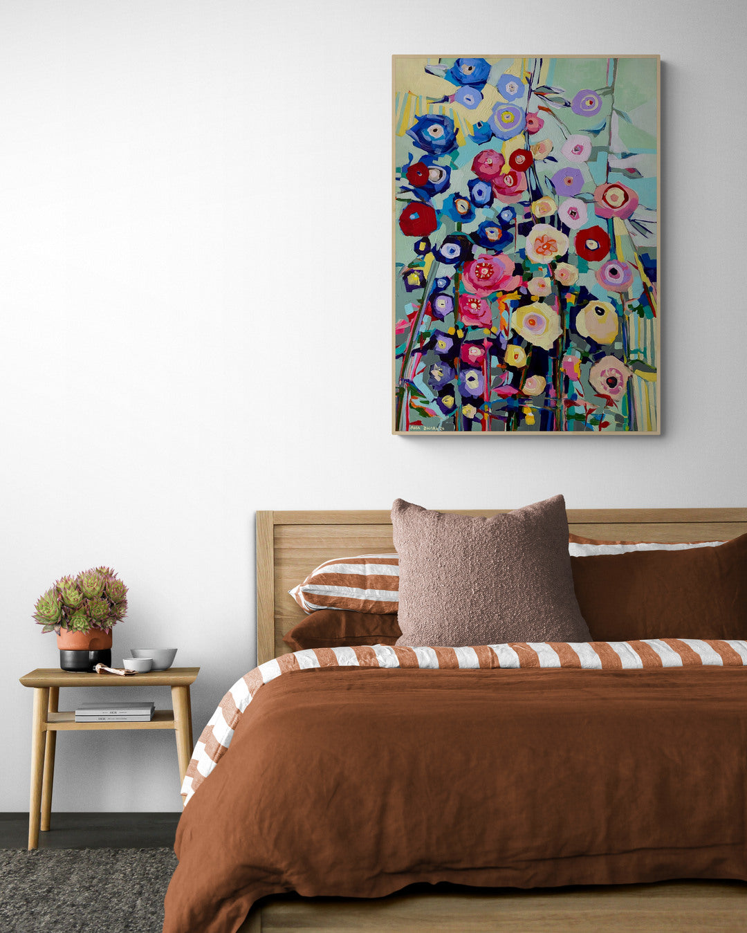 Beautiful rain, 70x100 cm