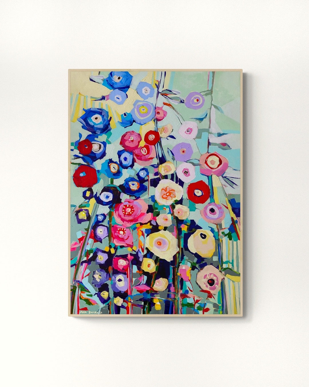 Beautiful rain, 70x100 cm