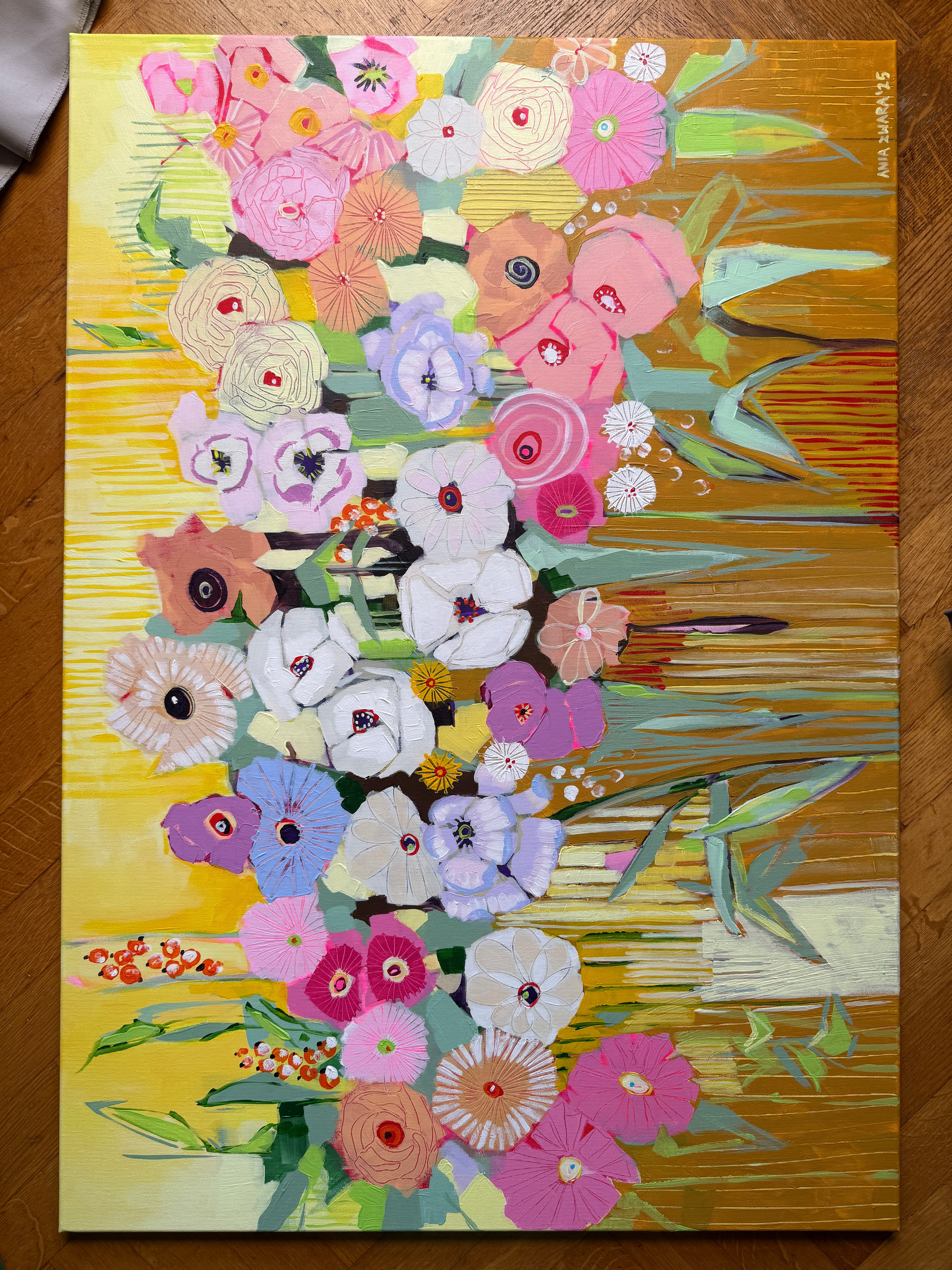 Glowing, 70x100 cm