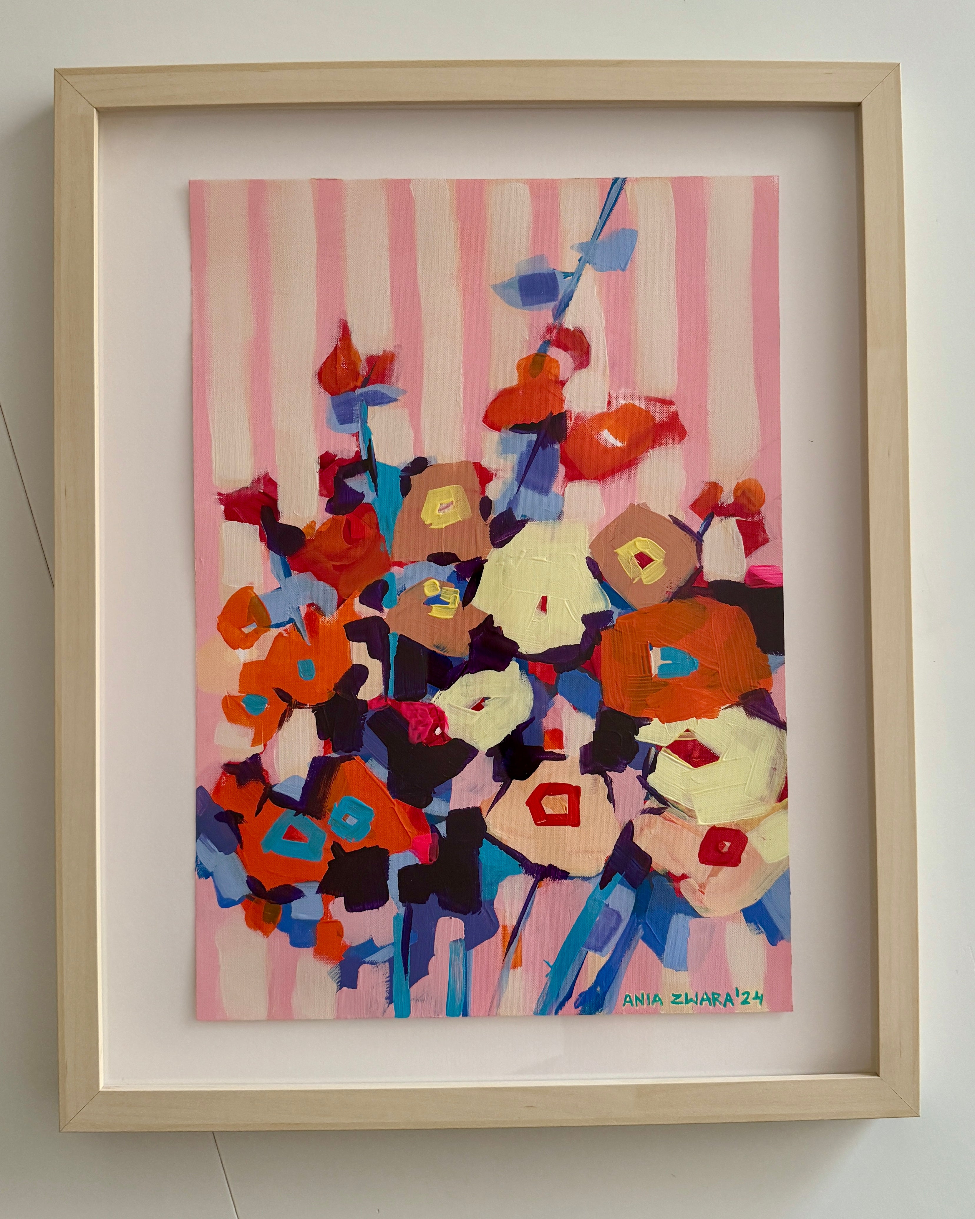 Raspberry fluff, 29,7x42 cm