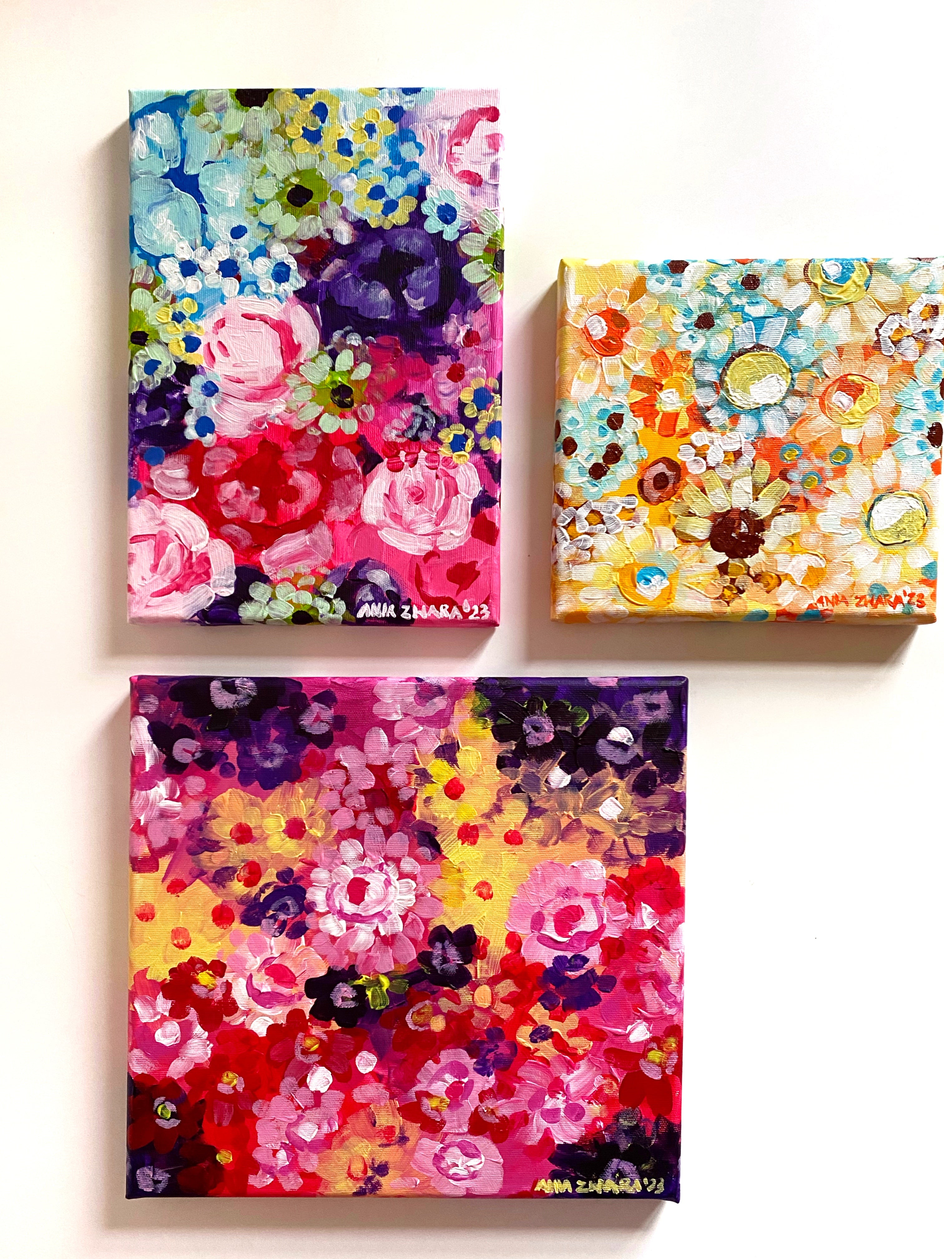 Peonies & roses, 20x30 cm