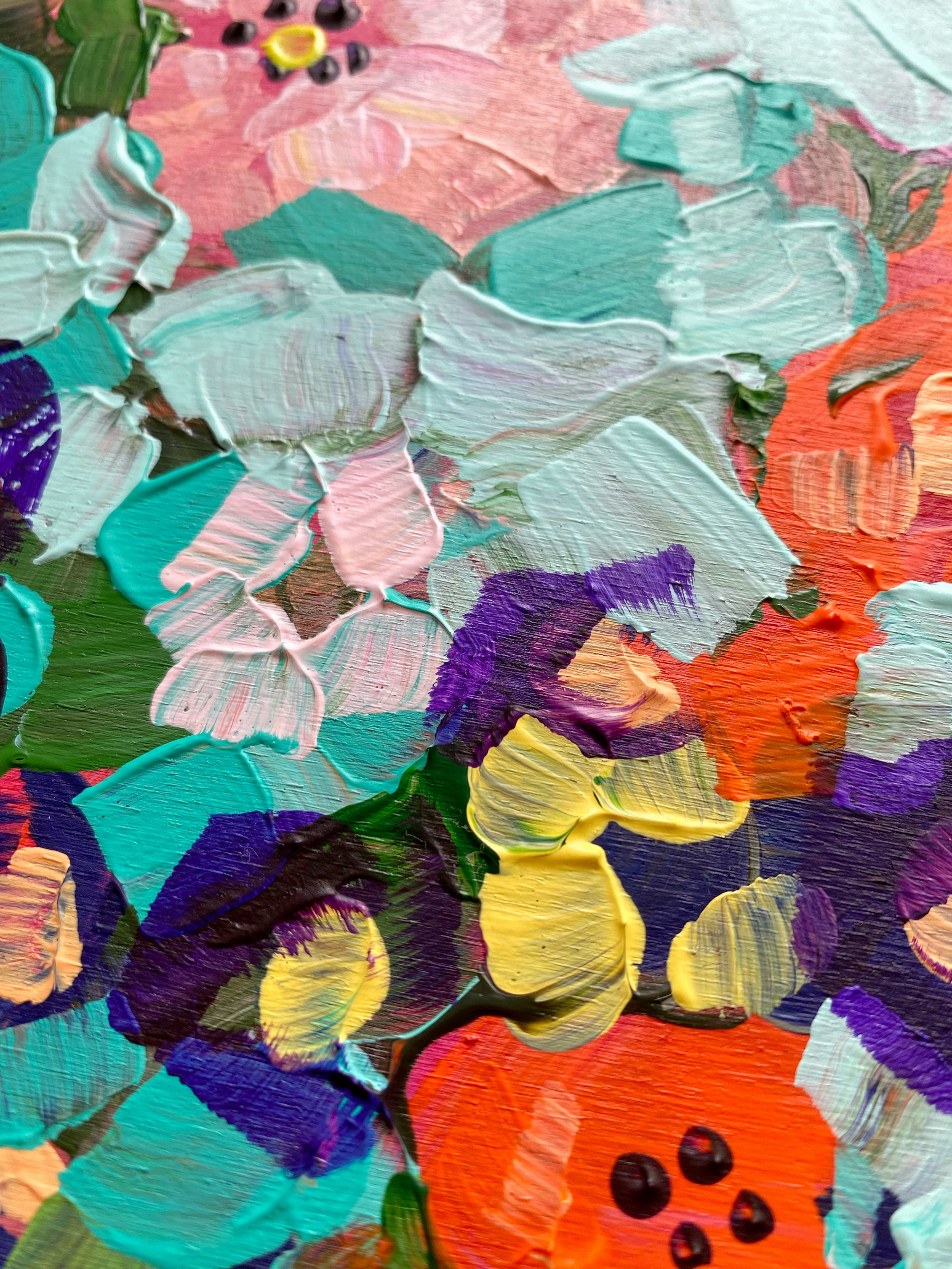 Mint green & Pink Pumpkin