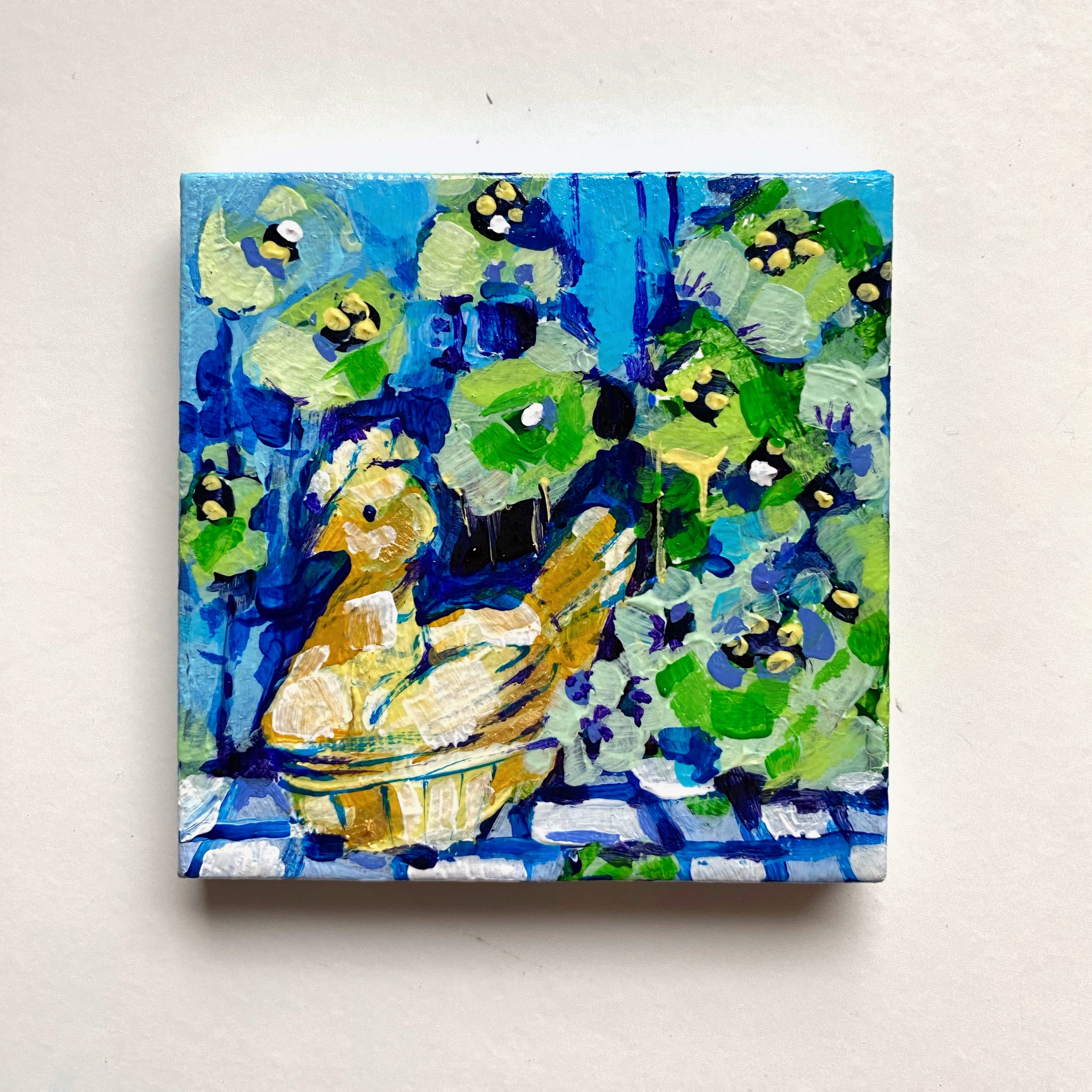 Golden Mom , 7,5x7,5 cm