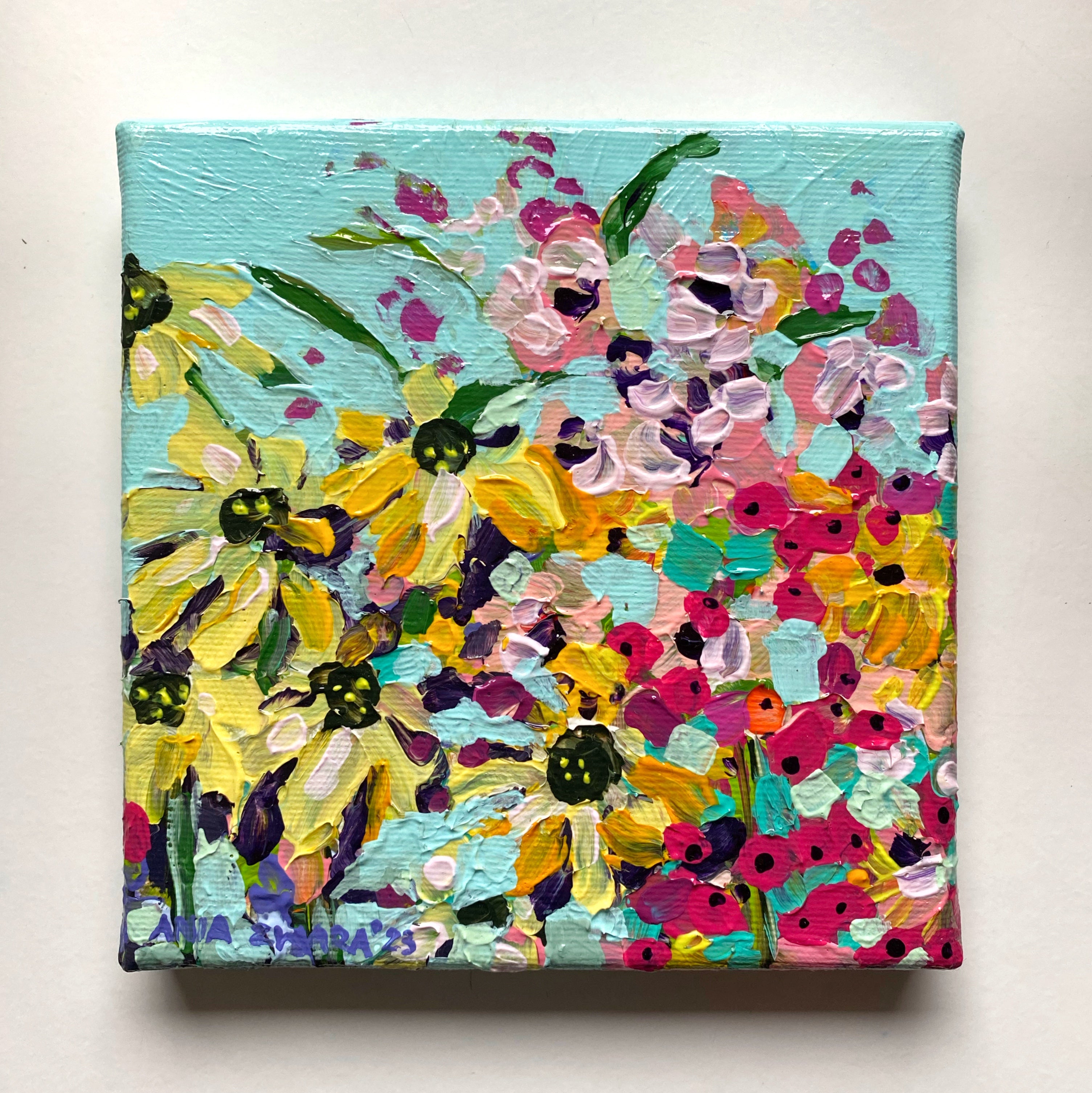 Late summer, 15x15 cm