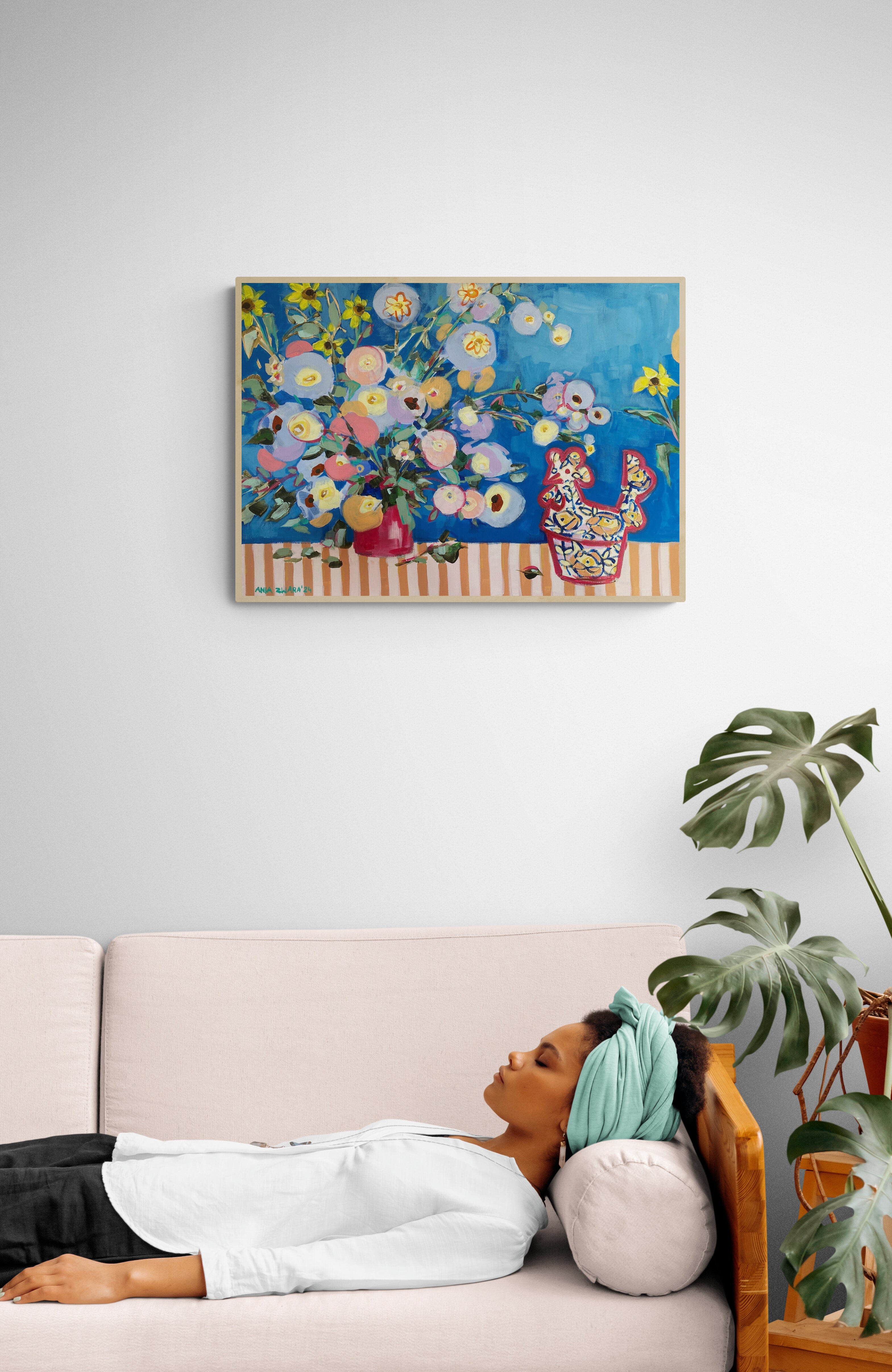 Pom Pom , 50x70 cm