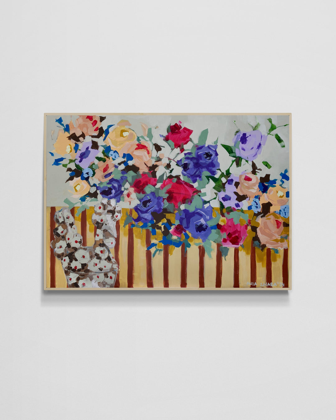 Retro bloom, 70x100 cm