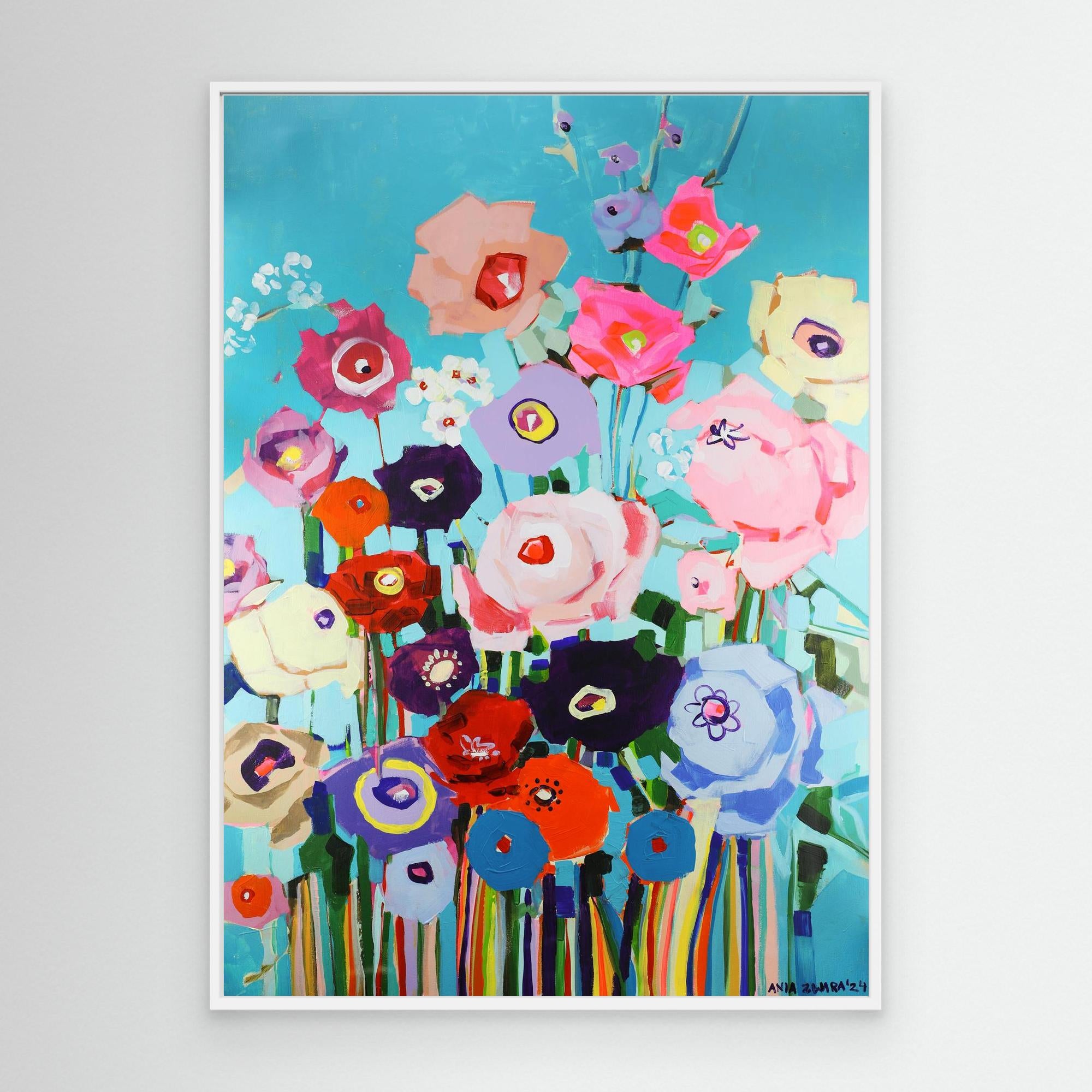 Canvas Print: "Grateful, thankful"