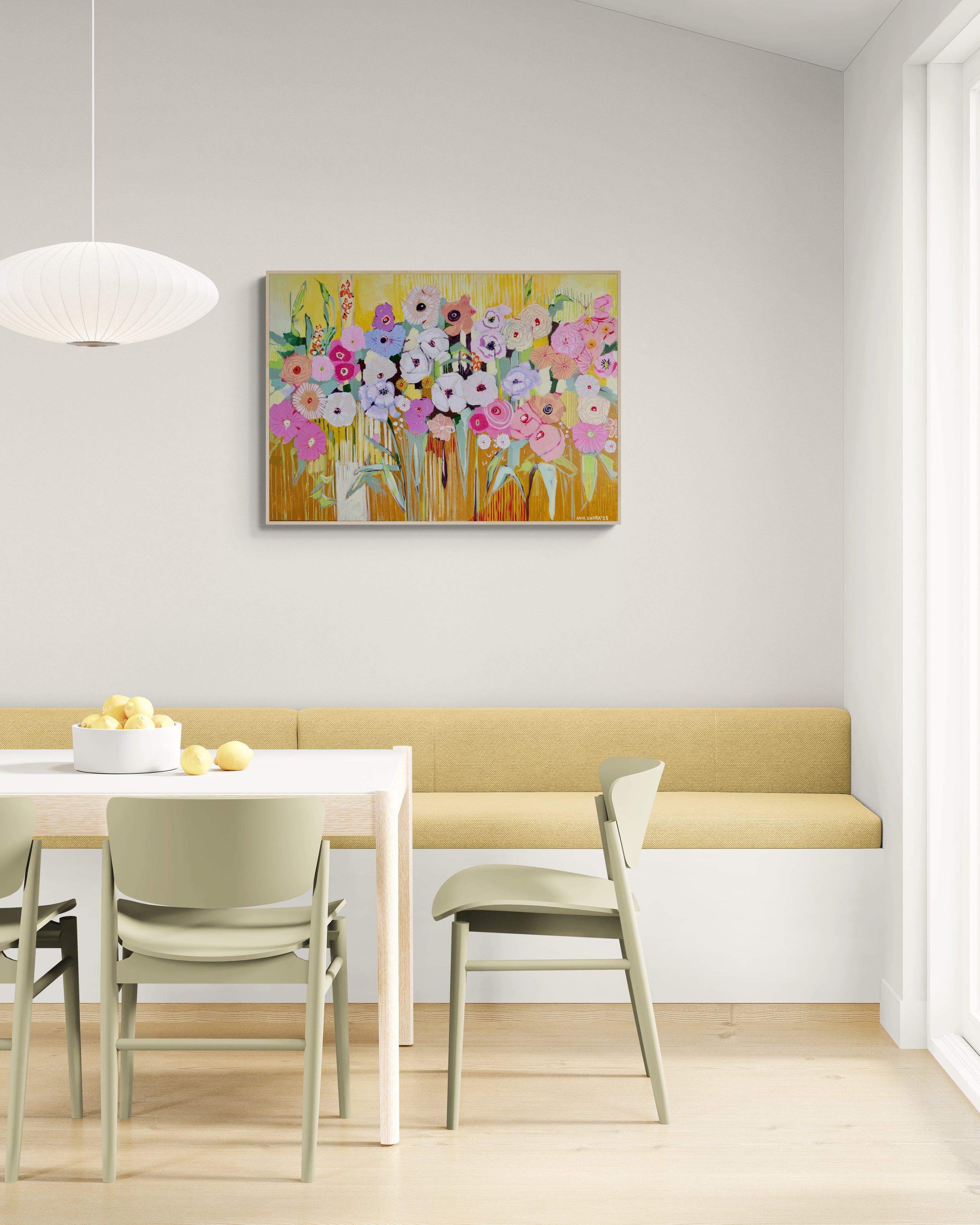 Glowing, 70x100 cm