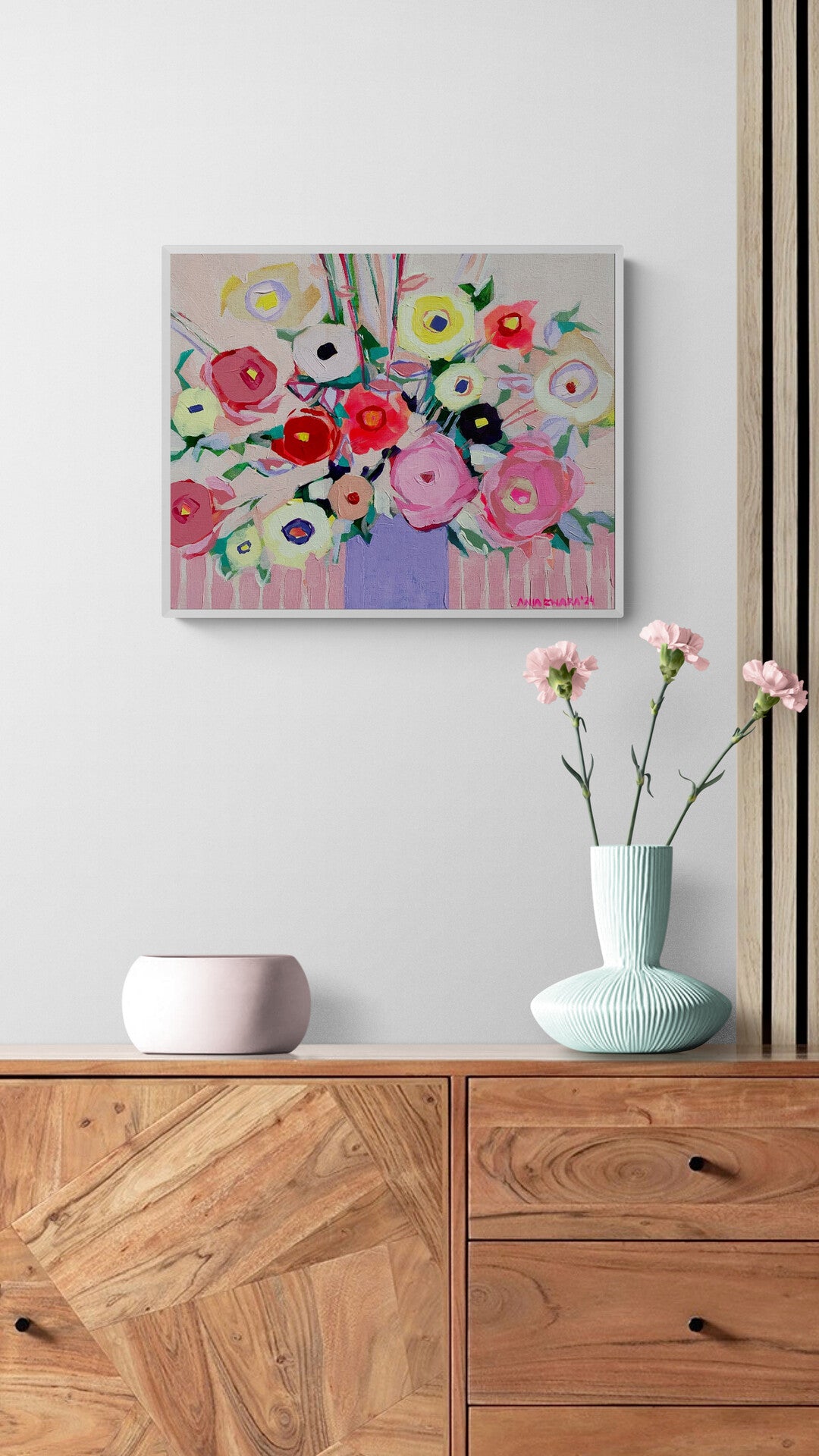Pink Marshmallows, 40x50 cm