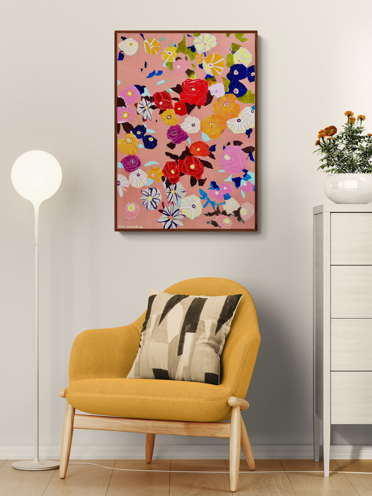 Lights, 50x70 cm