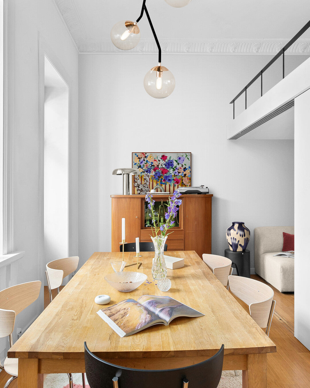 Retro bloom, 70x100 cm