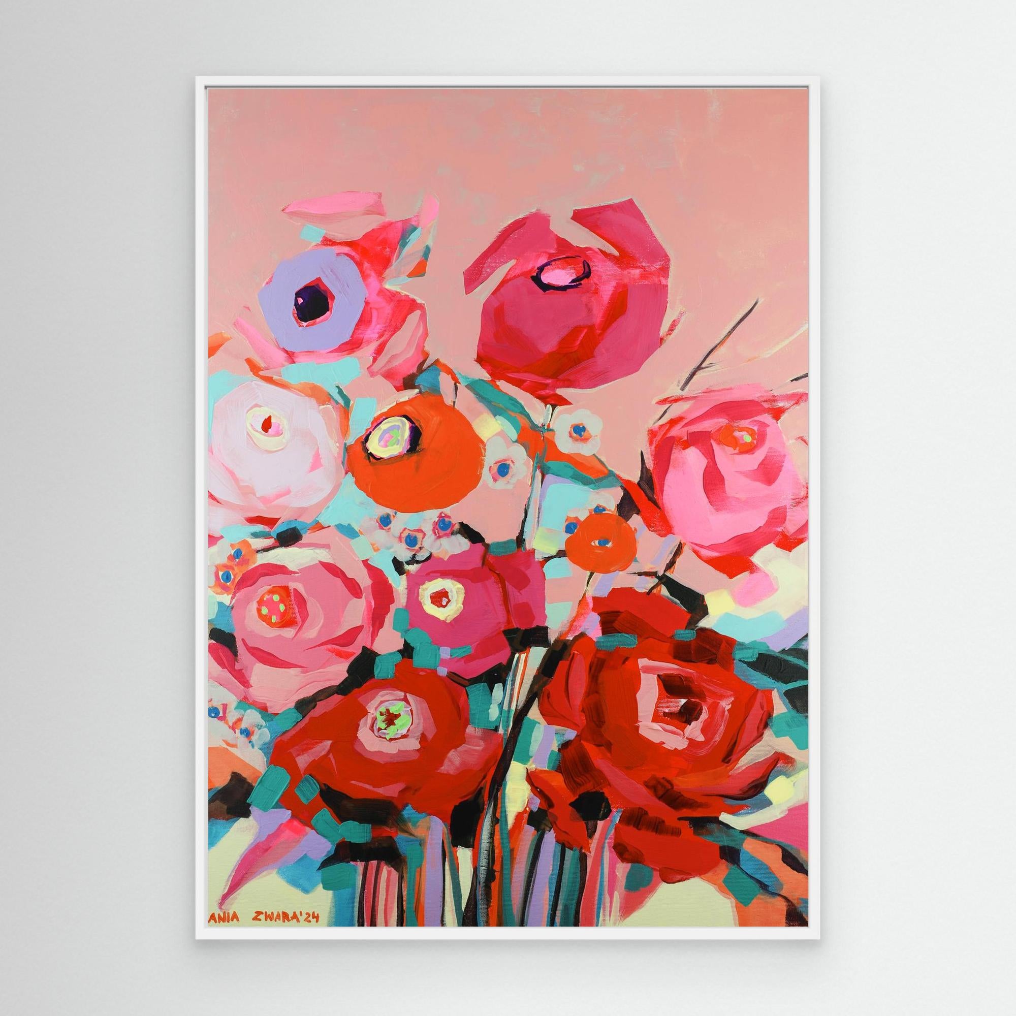 Canvas Print: "On fire"