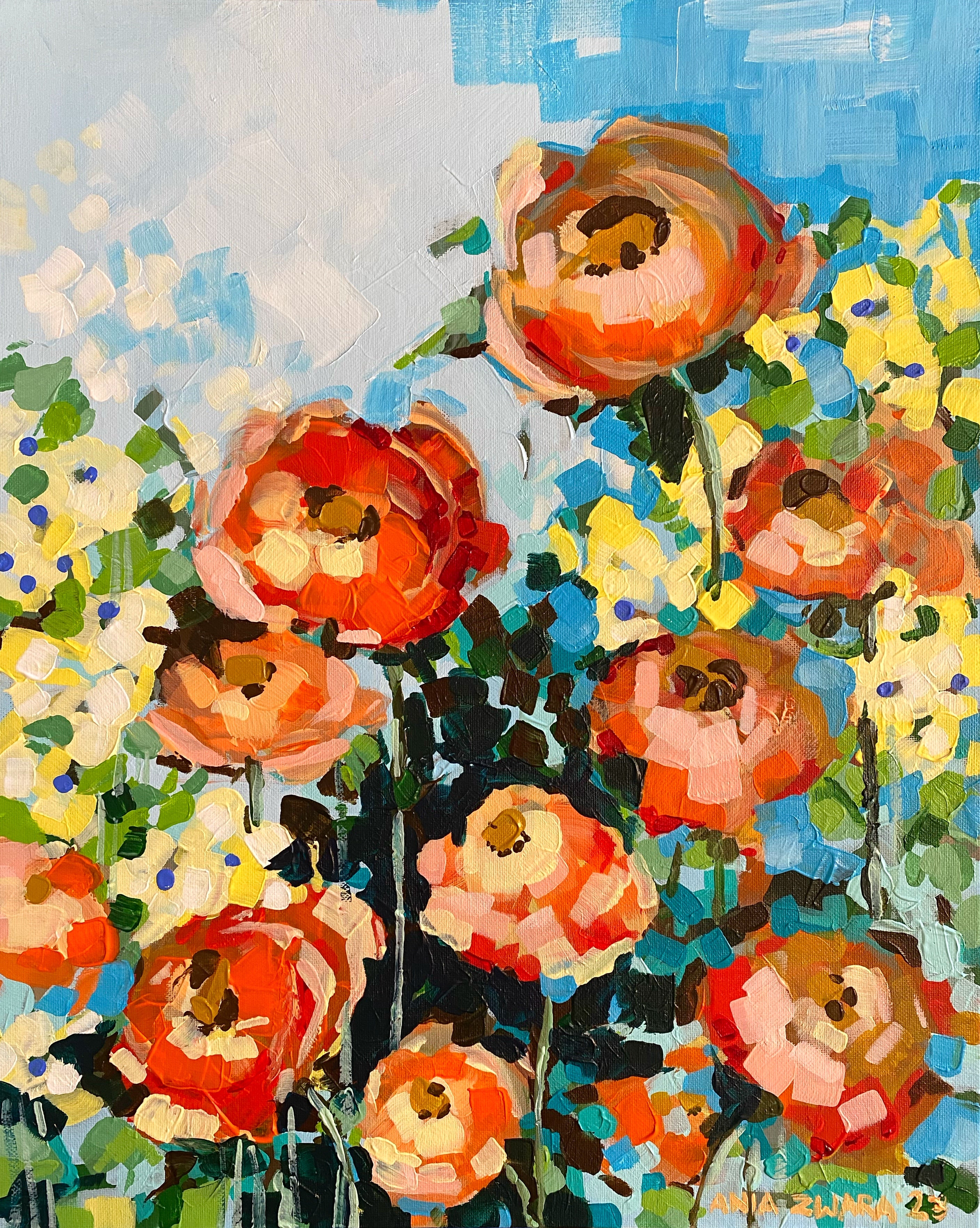 Smells like summer, 50x40 cm