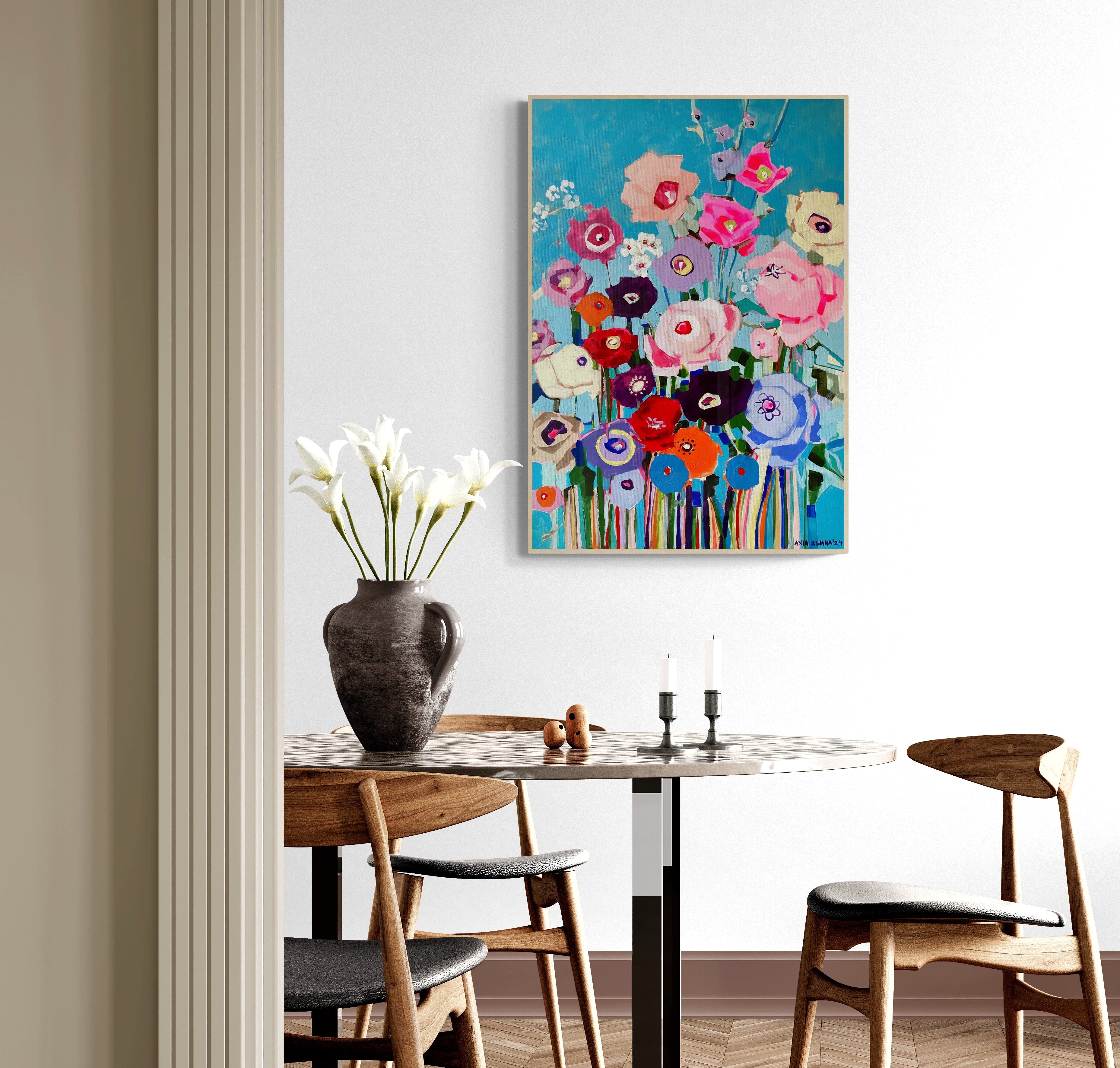 Grateful, thankful, 70x100 cm