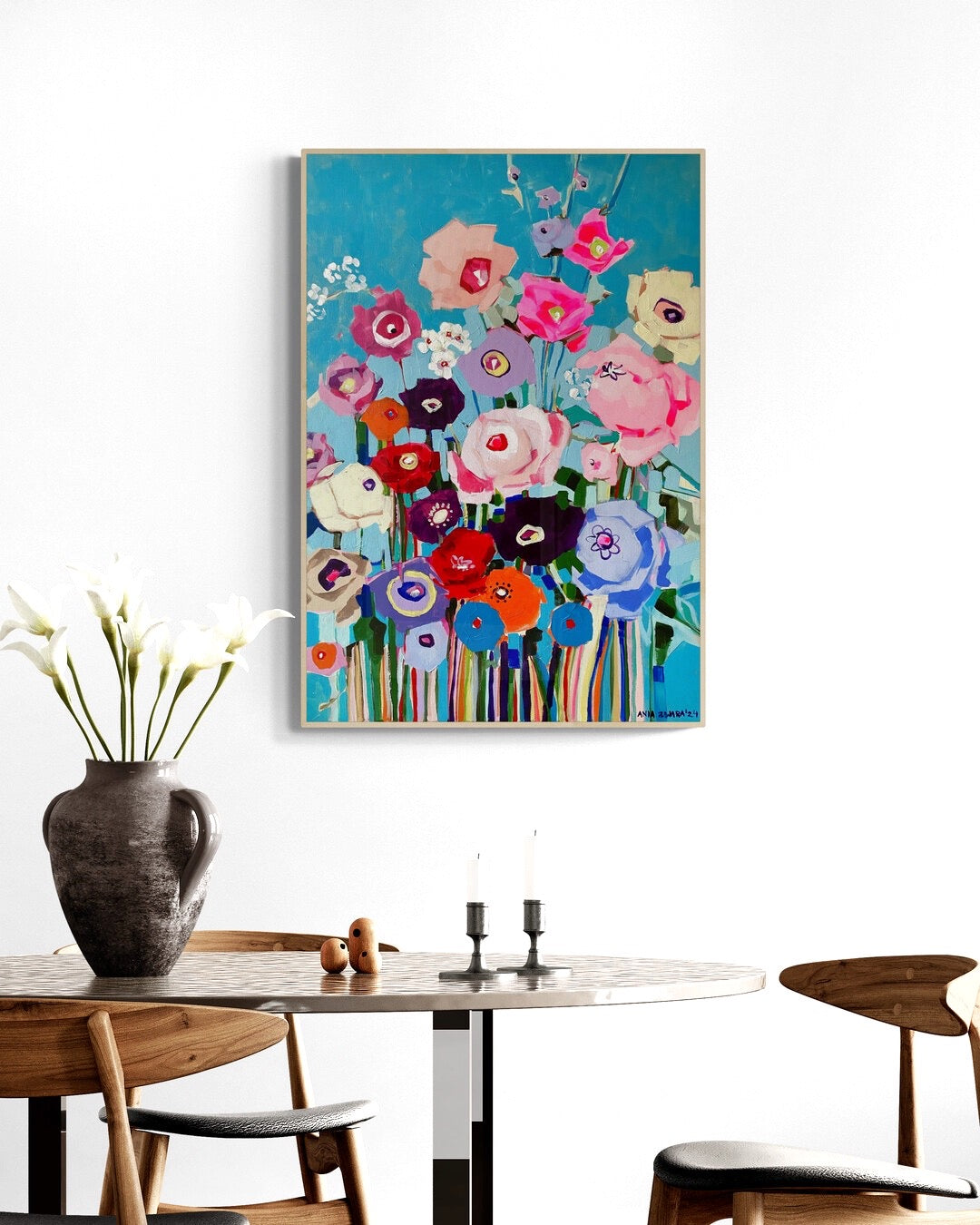 Grateful, thankful, 70x100 cm