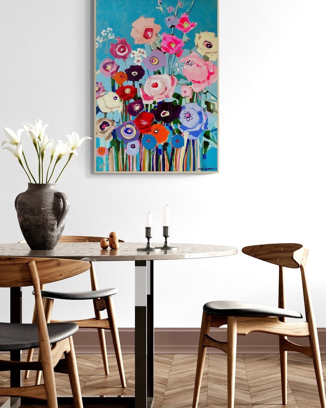 Grateful, thankful, 70x100 cm