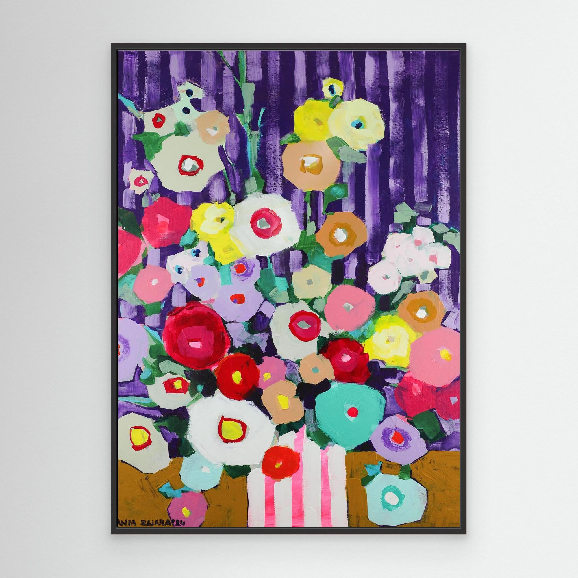 Canvas Print: "Purple dizziness"