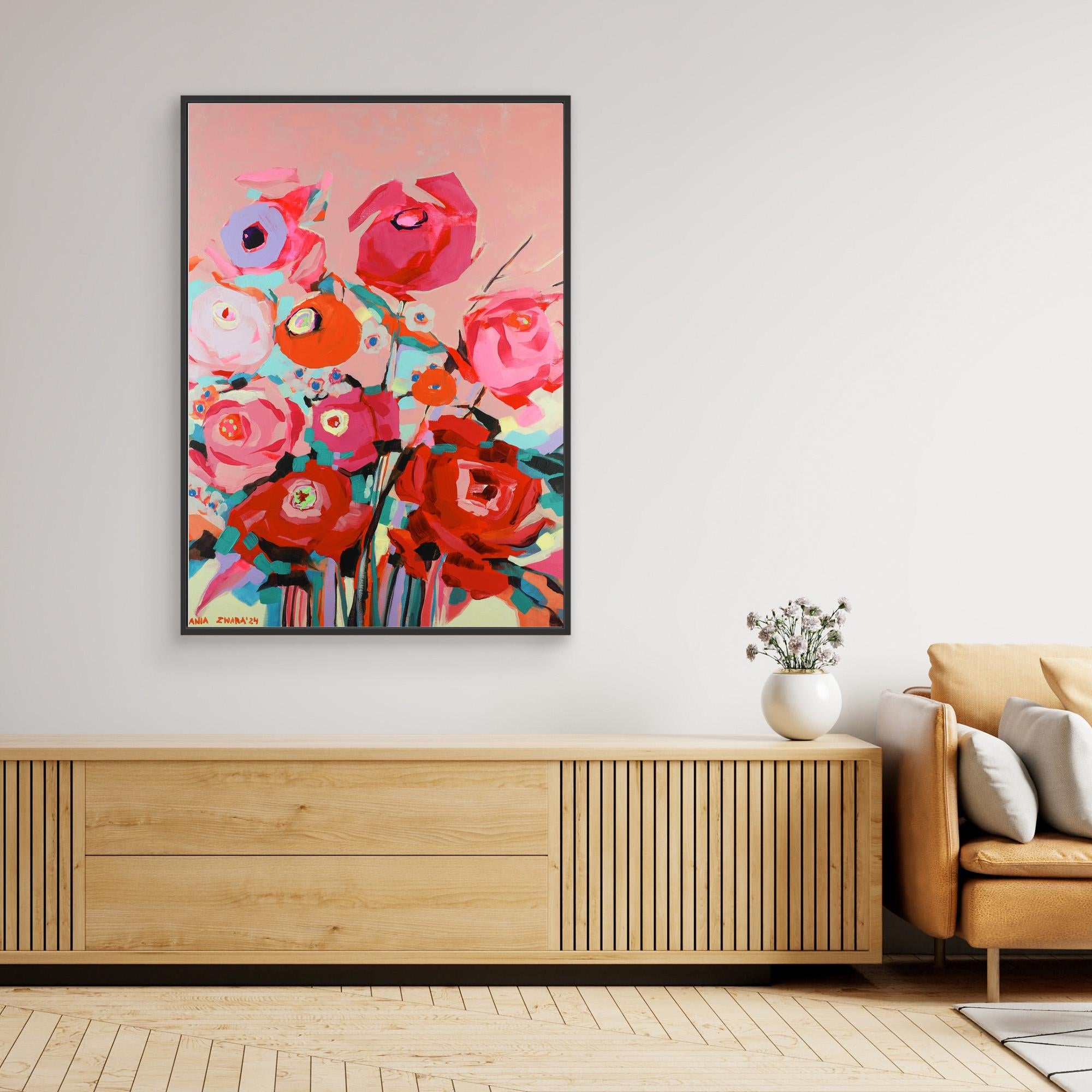 Canvas Print: "On fire"