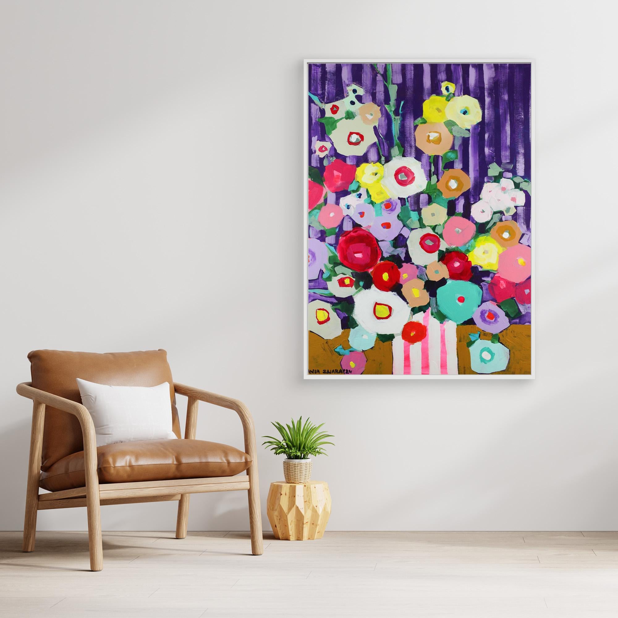 Canvas Print: "Purple dizziness"