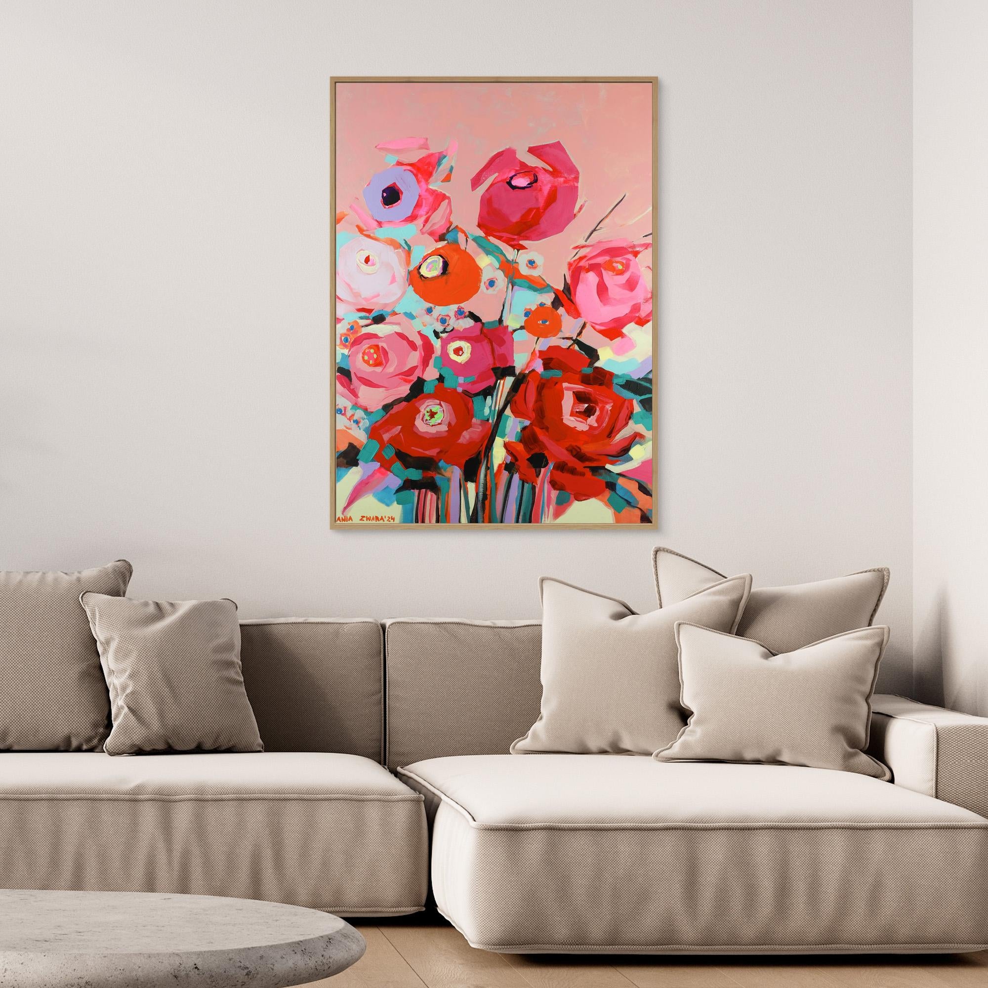 Canvas Print: "On fire"