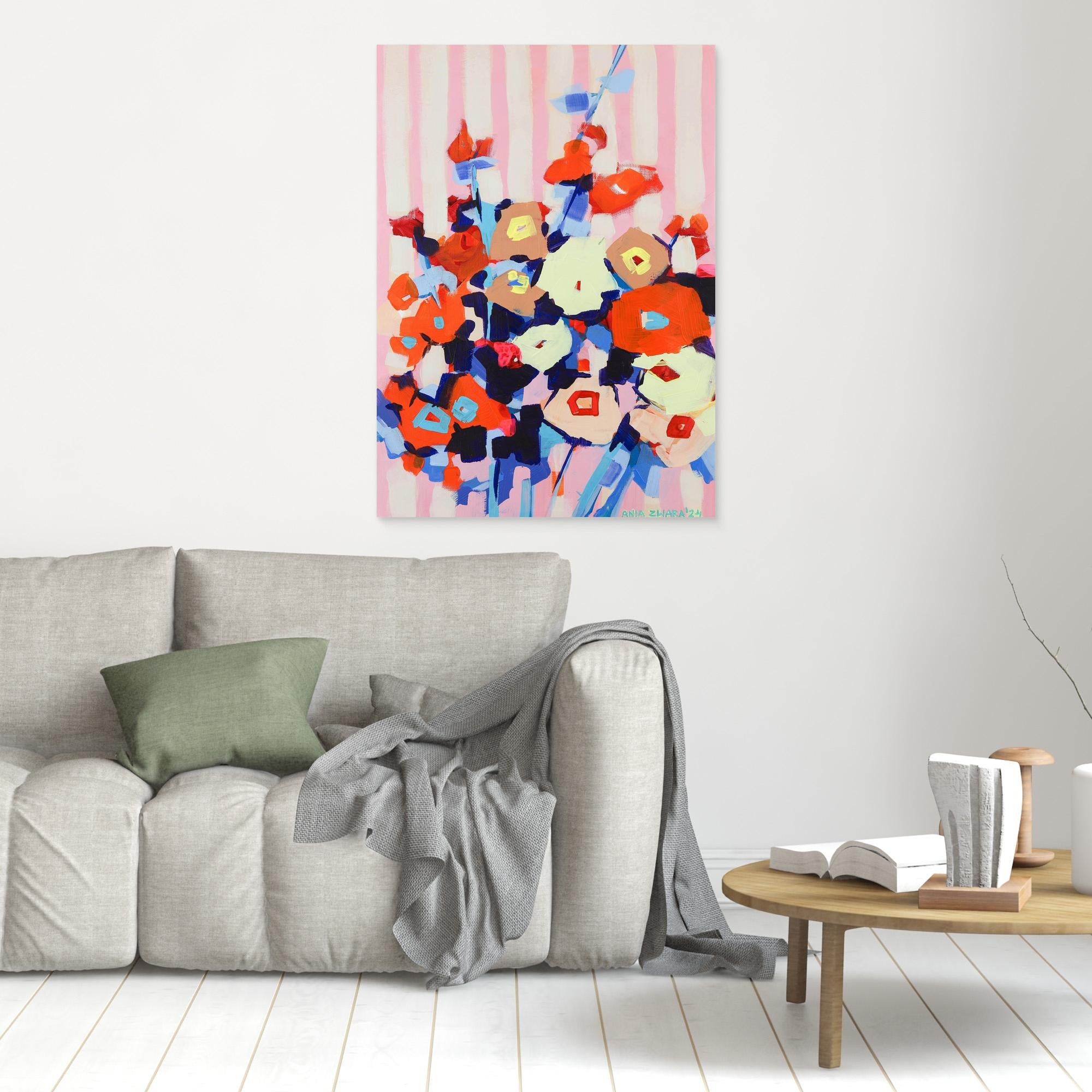 Canvas Print: "Raspberry fluff"