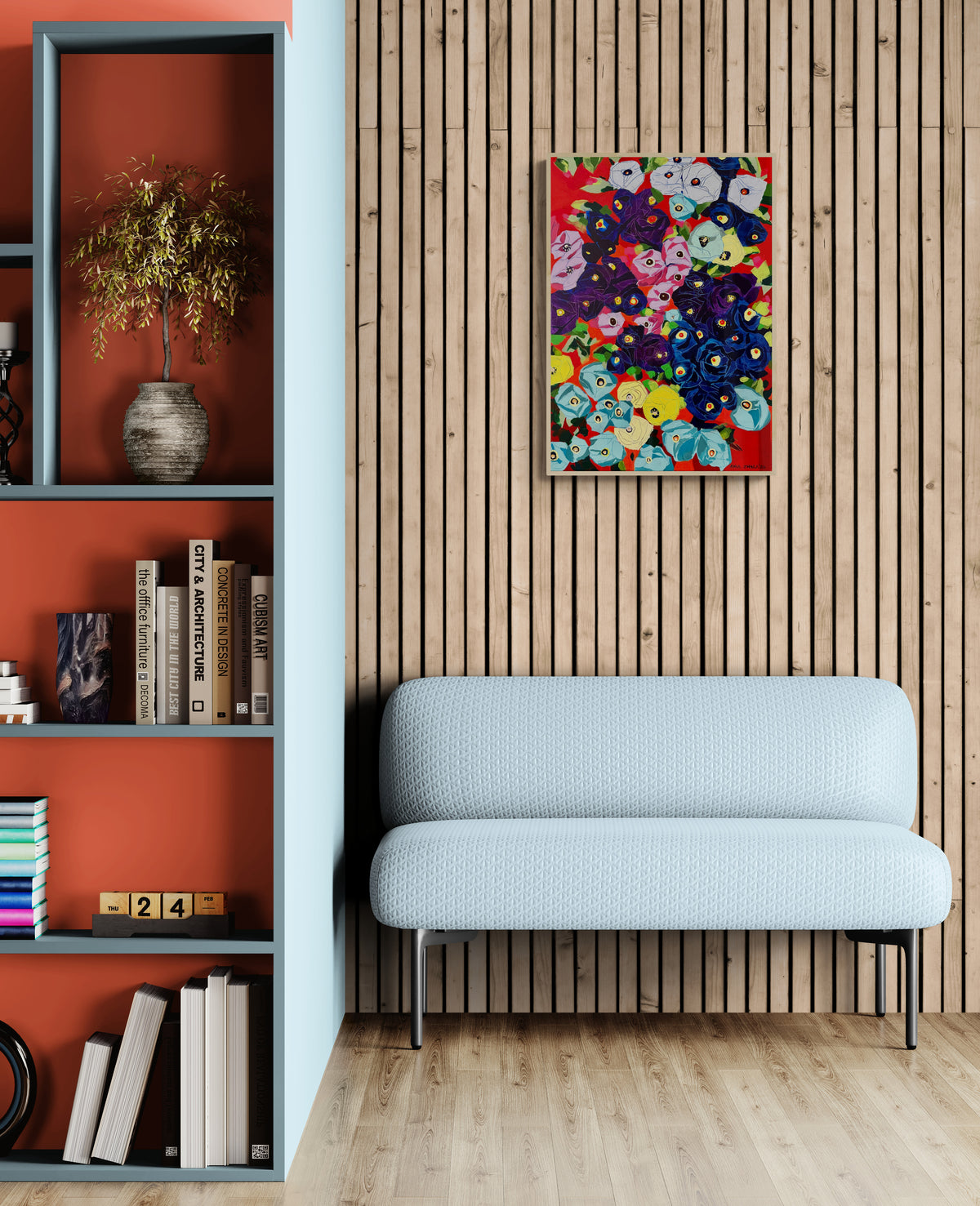 I've got my eye on you, 50x70 cm
