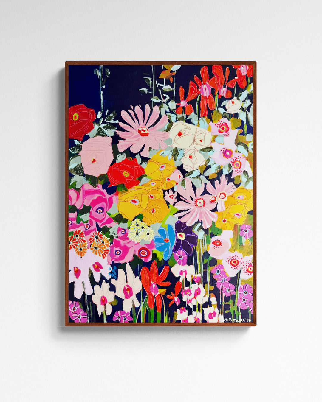 467-year-old garden, 50x70 cm