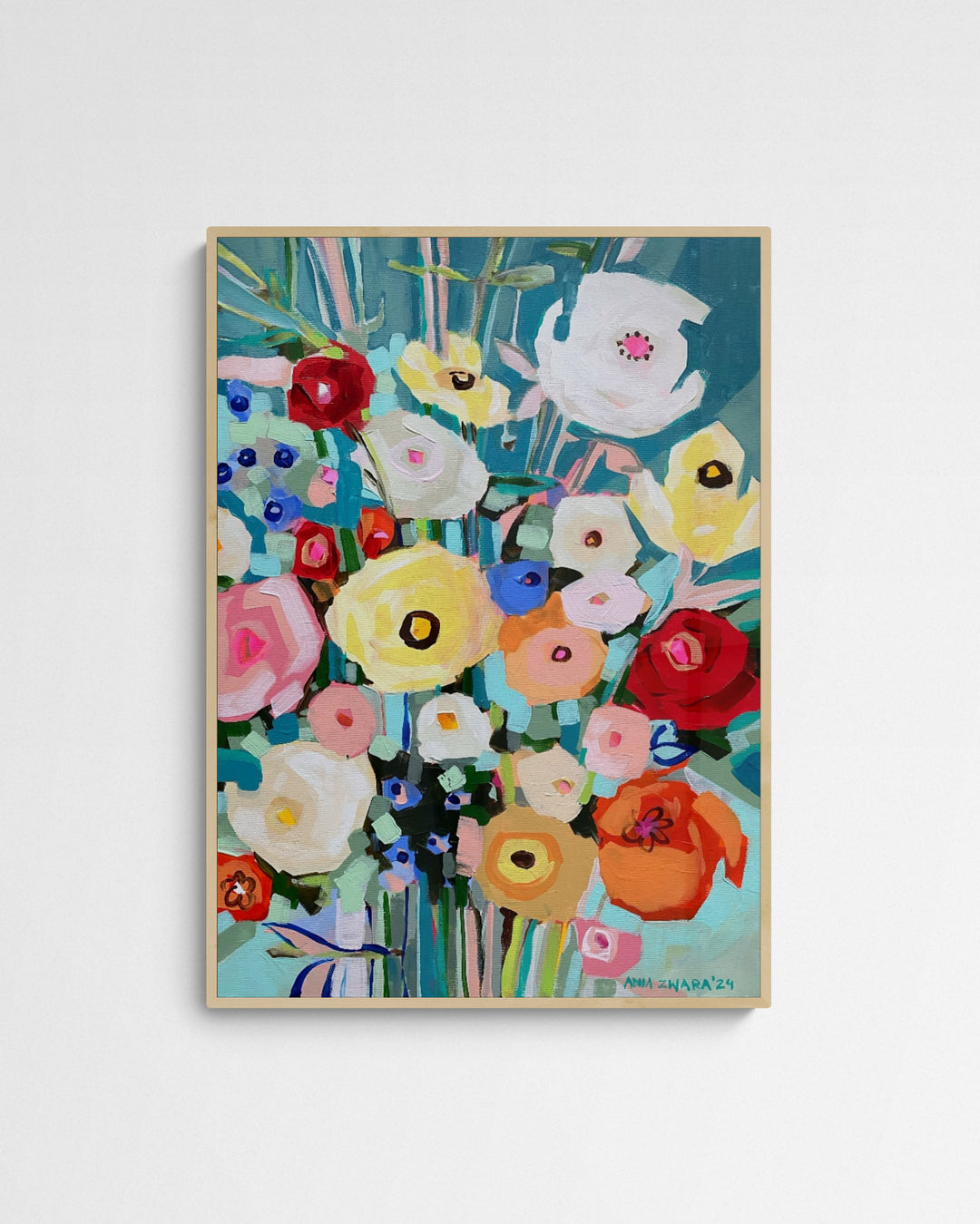 Take a deep breath, 70x50 cm