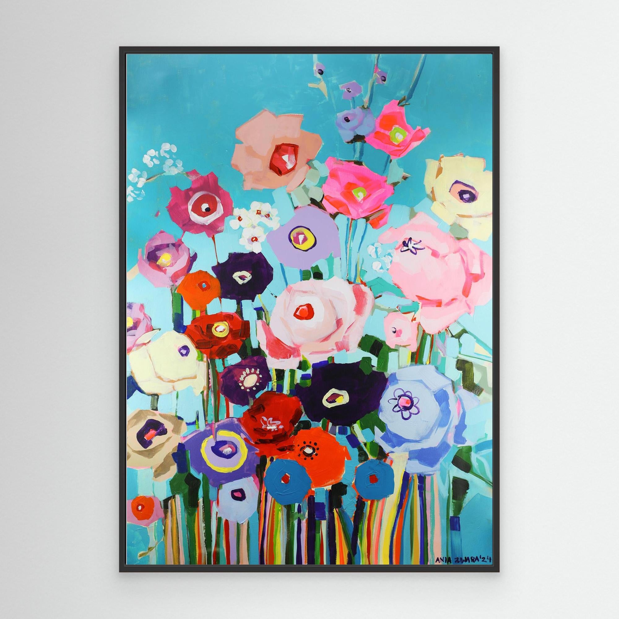 Canvas Print: "Grateful, thankful"