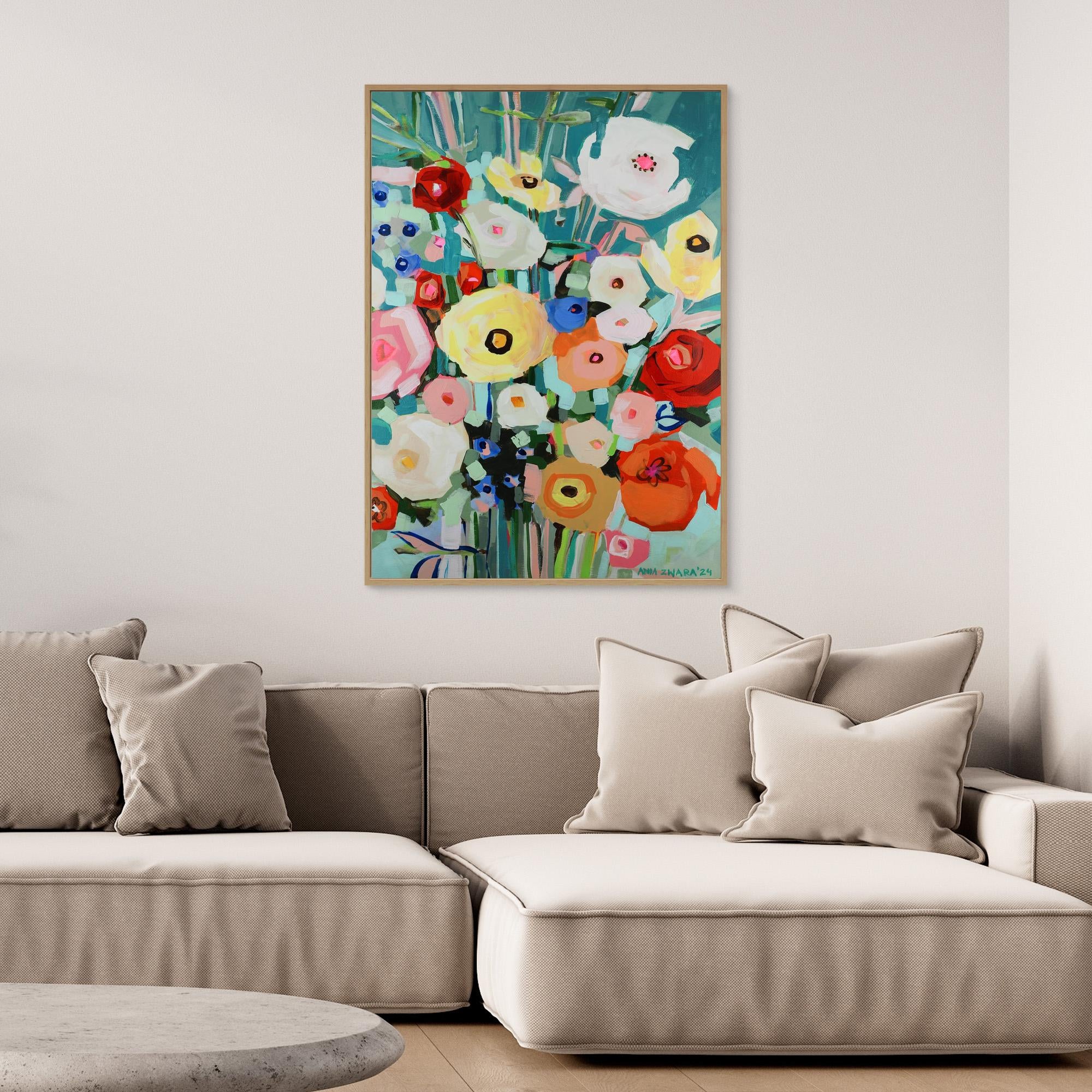 Canvas Print: "Take a deep breath"