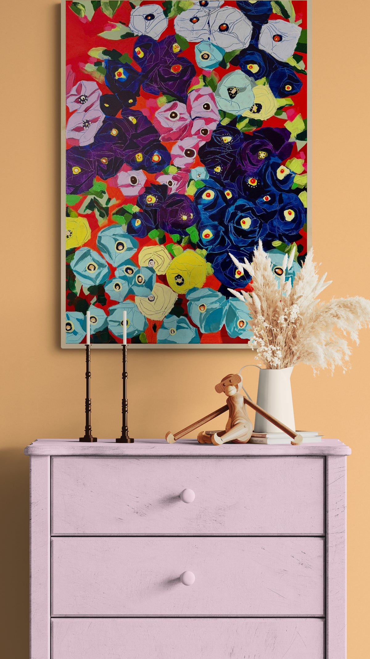 I've got my eye on you, 50x70 cm