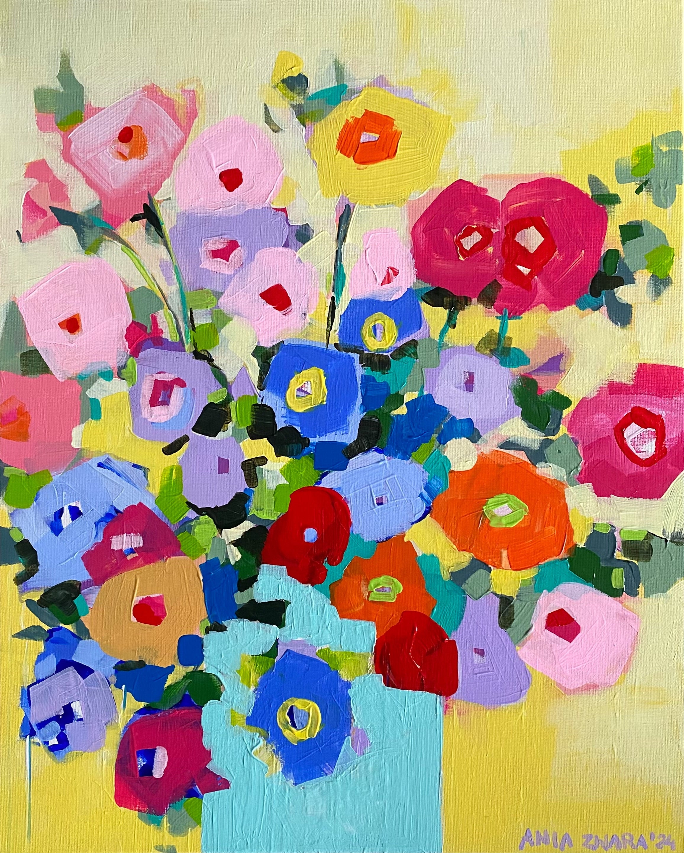 Never enough!, 50x40 cm