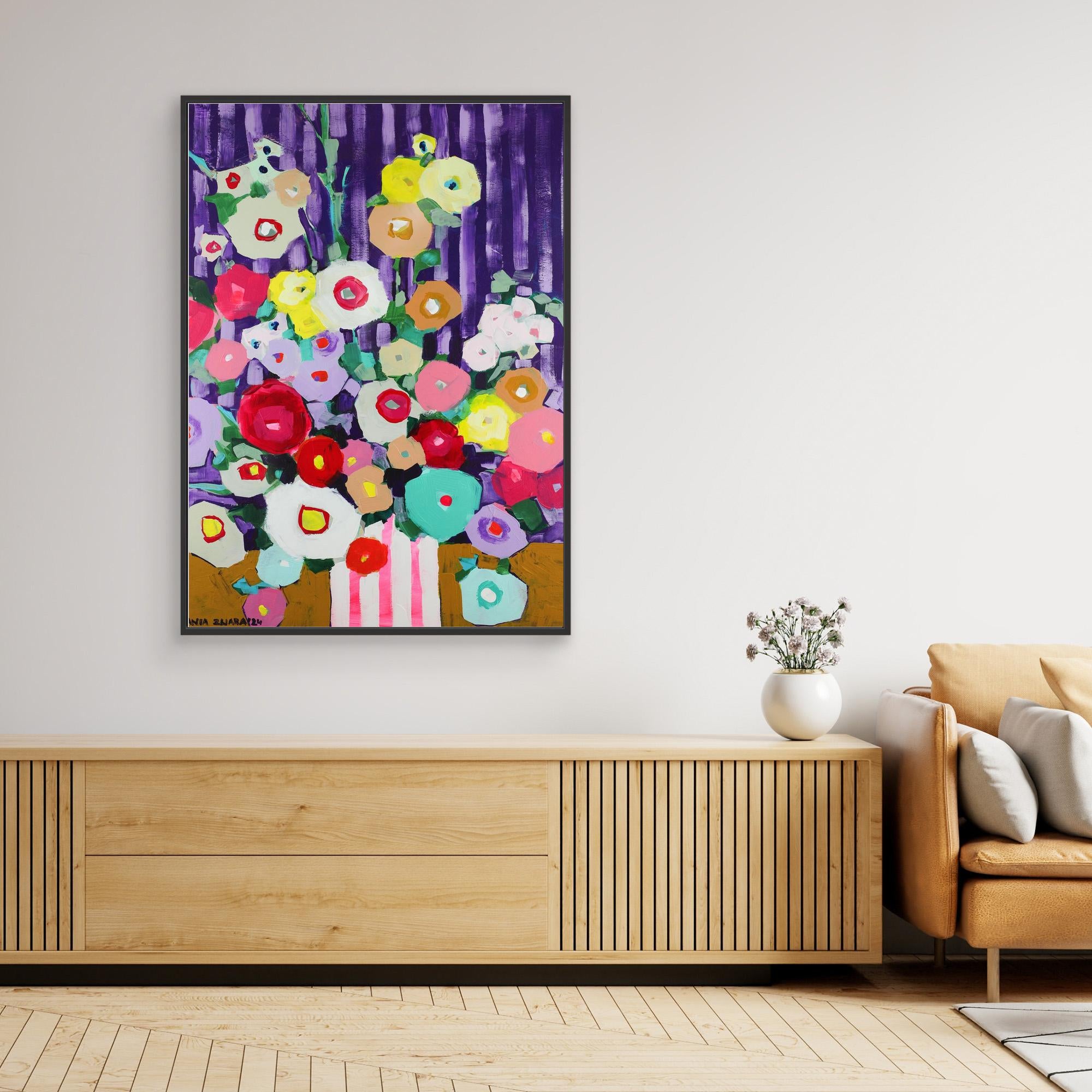 Canvas Print: "Purple dizziness"