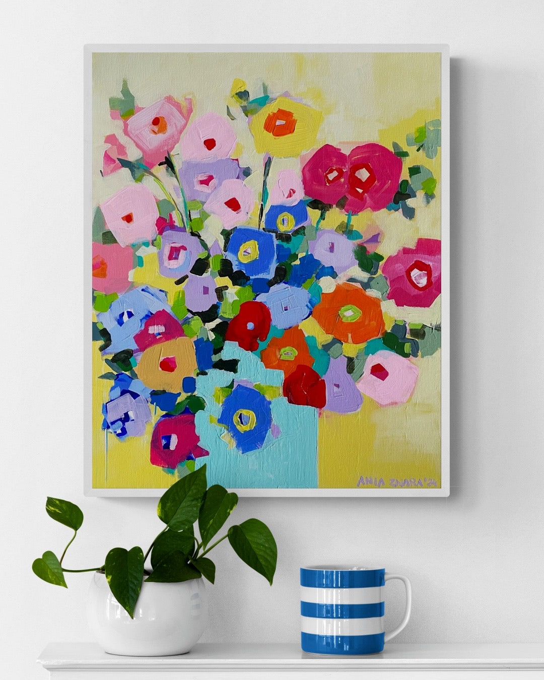 Never enough!, 50x40 cm