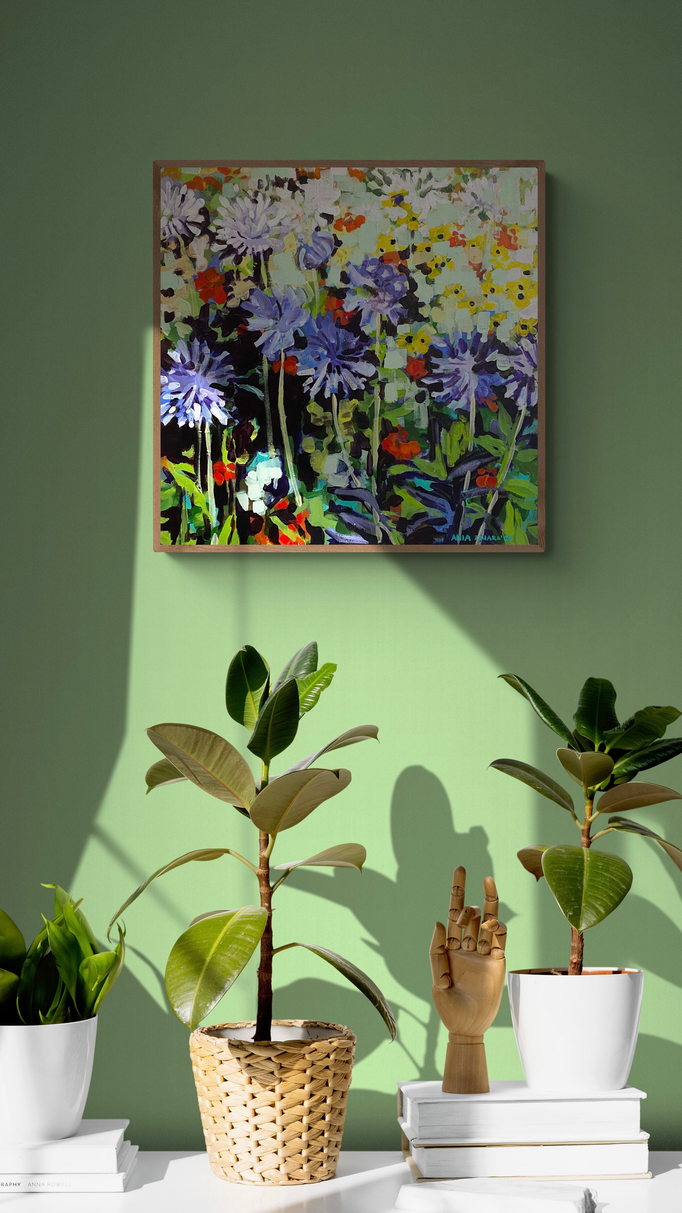 Greek garden, 50x50 cm